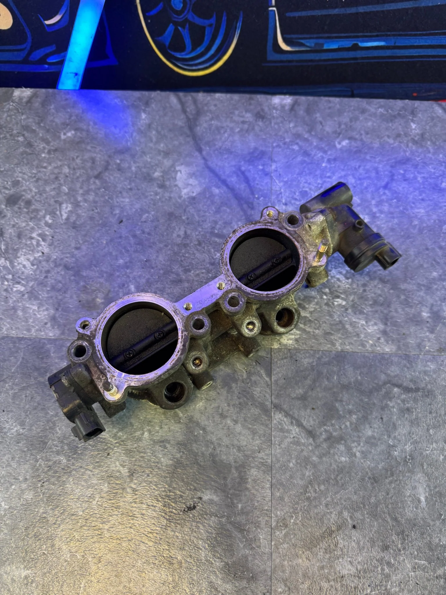 2002-2003 Subaru Impreza WRX Engine OEM Intake Manifold TGV C2