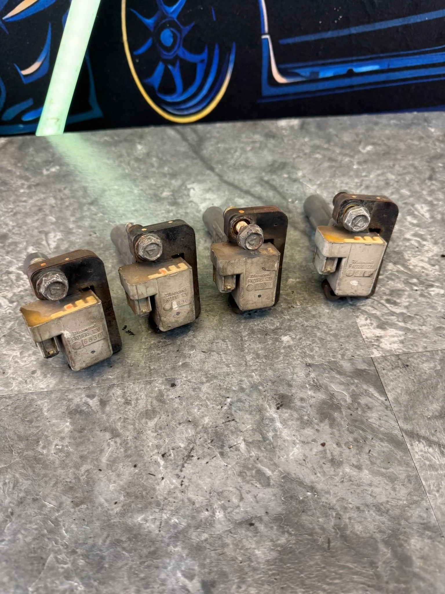 2002-2003 Subaru Impreza WRX Ignition OEM Coil Pack Set Of 4 G4