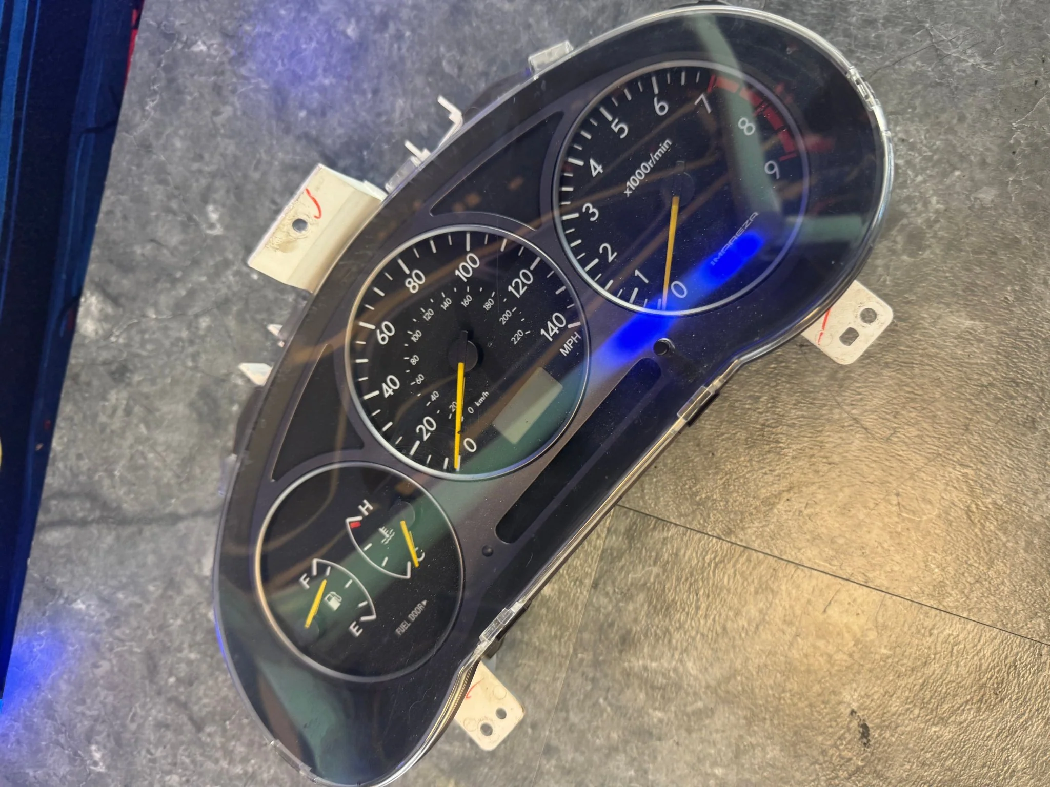 2002-2003 Subaru Impreza WRX Instrument OEM Gauge Cluster 160k Tested / F3