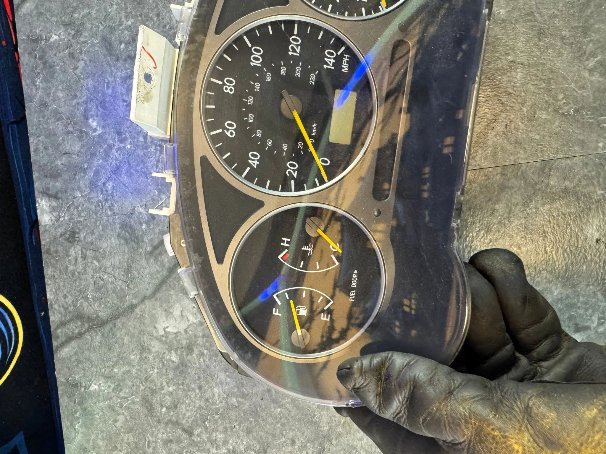 2002-2003 Subaru Impreza WRX Instrument OEM Gauge Cluster 160k Tested / F3 - Image 2
