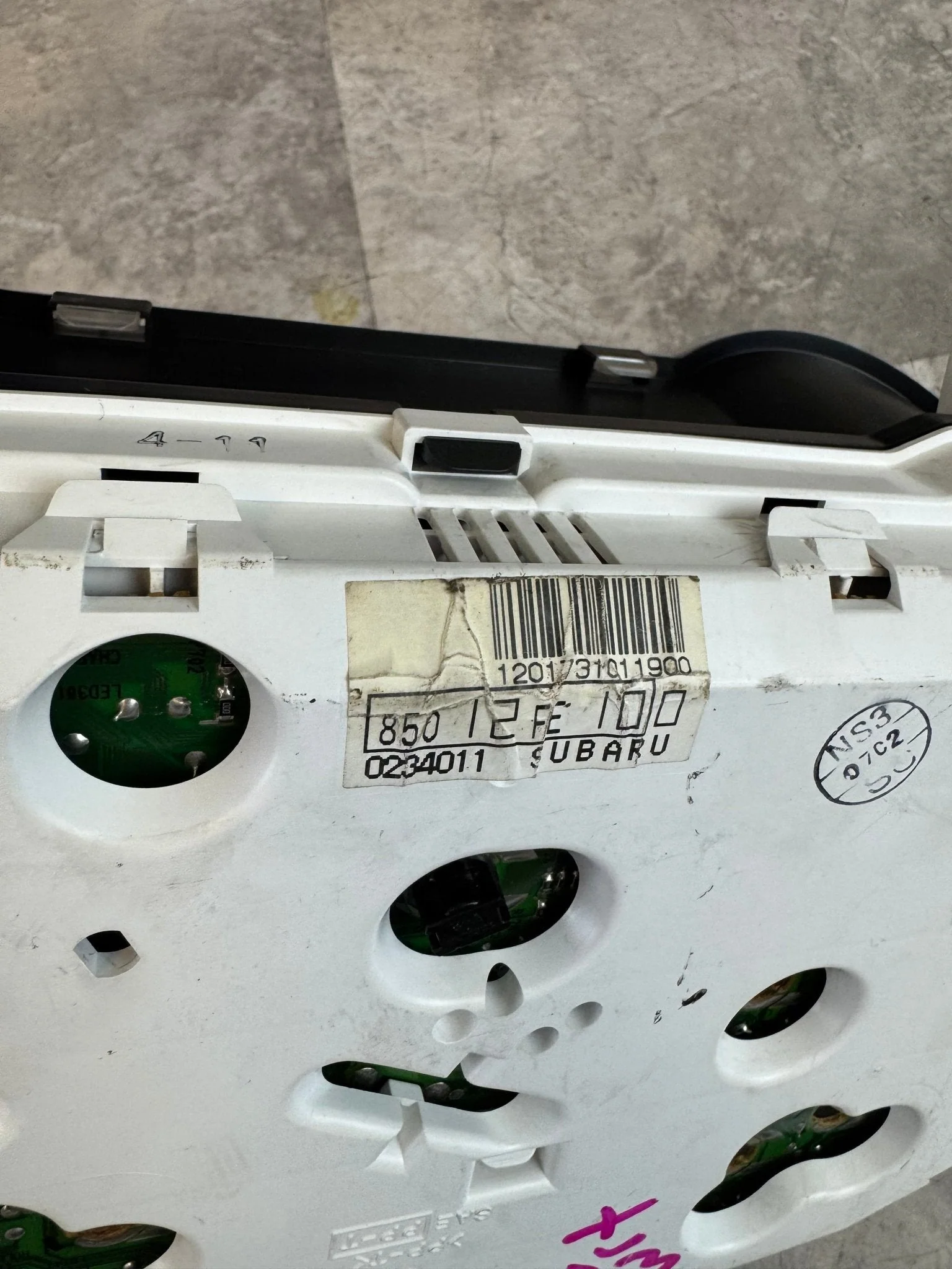 2002-2003 Subaru Impreza WRX Instrument OEM Gauge Cluster 192k Tested / F3 - Image 10