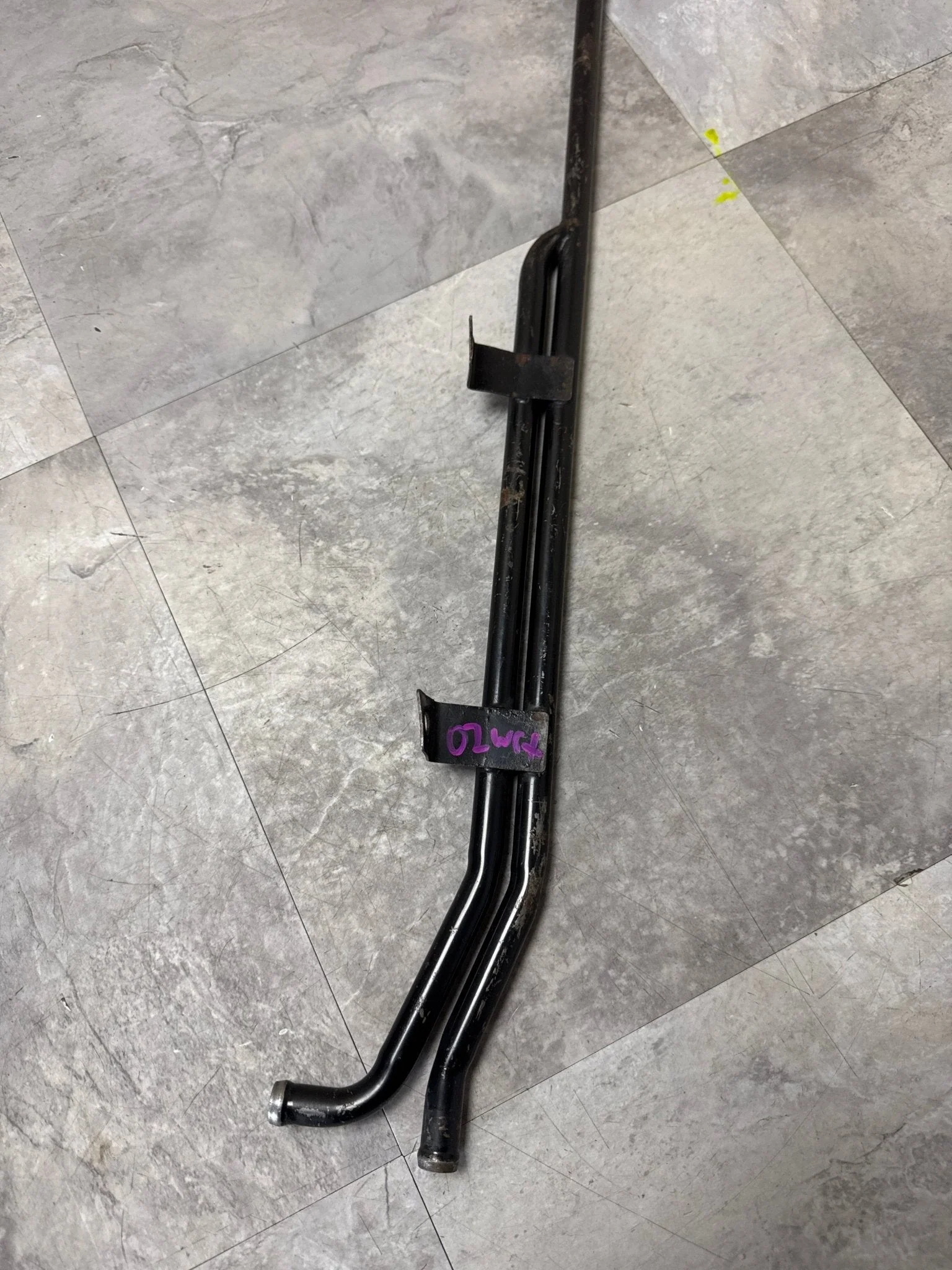 2002-2003 Subaru Impreza WRX OEM Intercooler Hard Line Pipe Tube 2R2 - Image 3