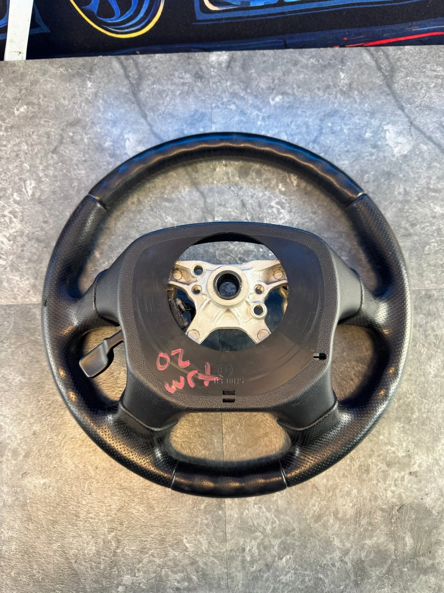 2002-2003 Subaru Impreza WRX OEM Momo Steering Wheel Assembly K2 - Image 5