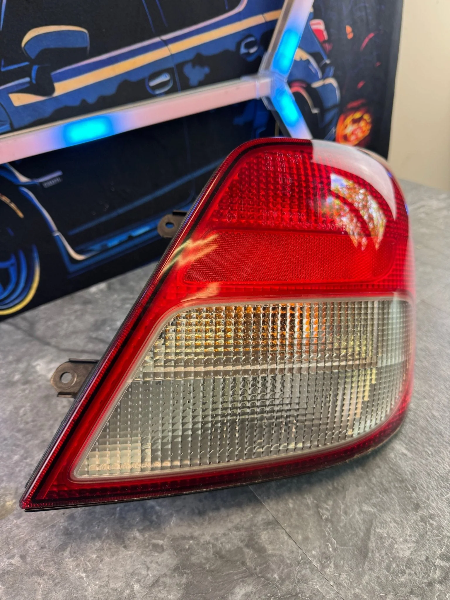 2002-2003 Subaru Impreza WRX OEM RH Side Tail Light Assembly Sedan A4 - Image 2