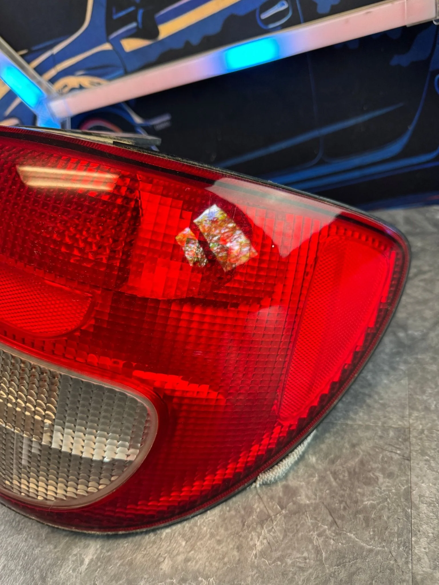 2002-2003 Subaru Impreza WRX OEM RH Side Tail Light Assembly Sedan A4 - Image 3