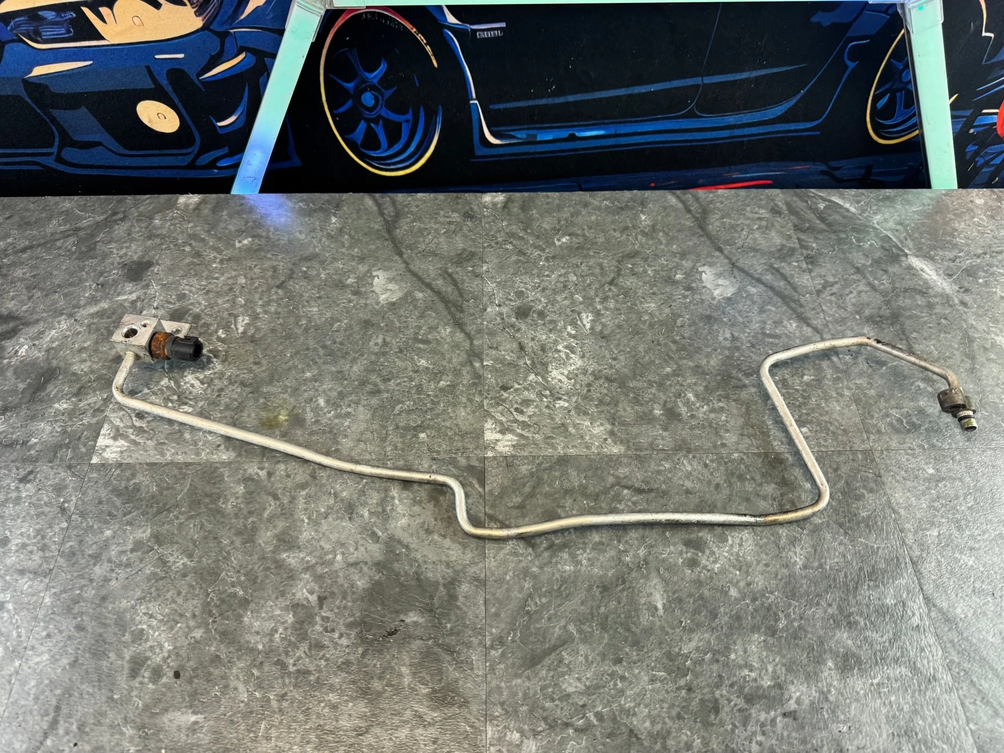 2002-2003 Subaru Impreza WRX STI OEM AC Line Hose 73431FE010 T1 - Image 5