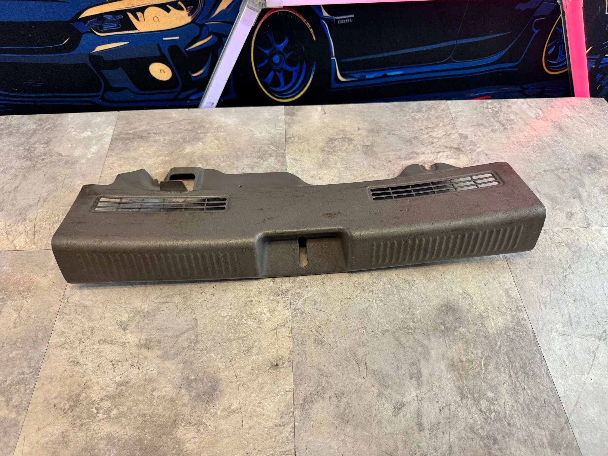2002-2004 Subaru WRX OEM Rear Hatch Sill Trim Trunk Sill Wagon C2 - Image 2