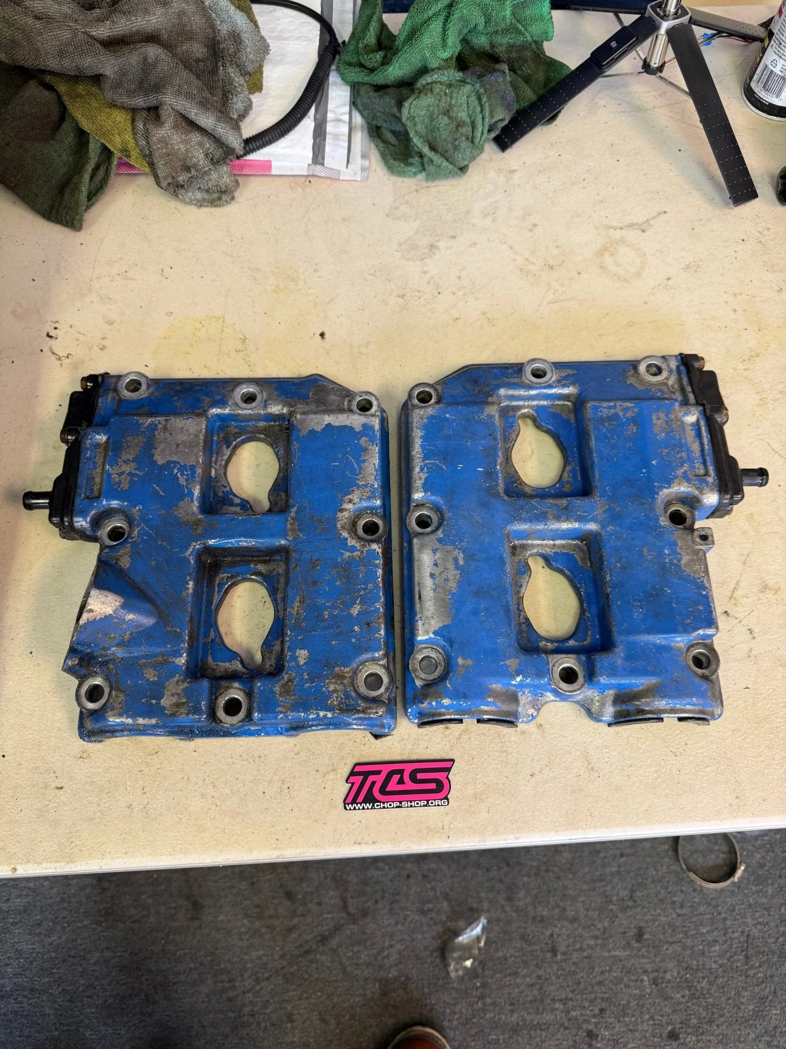 2002-2005 Subaru Impreza WRX Valve Cover Complete Set Pair LH And RH / Y6