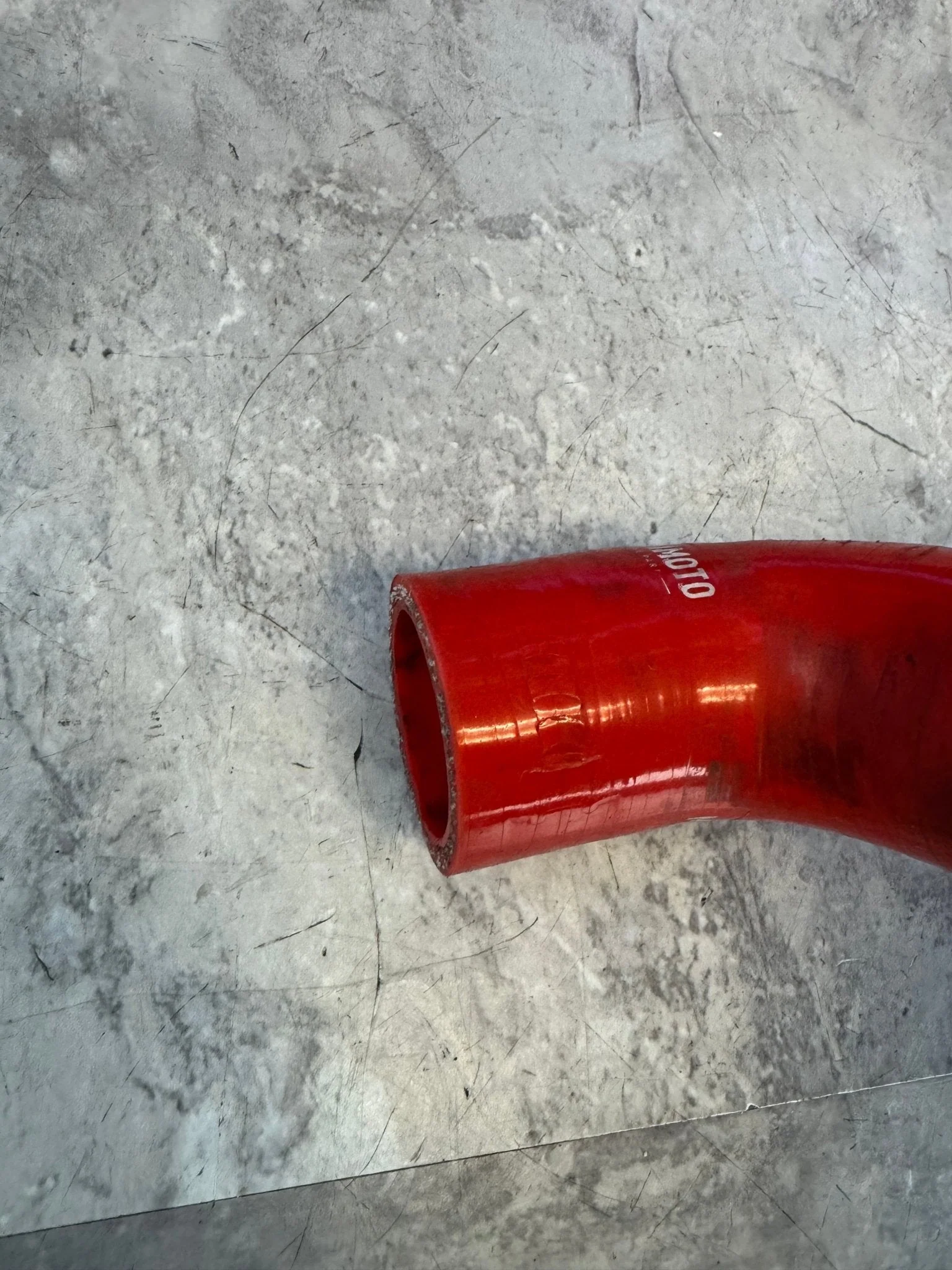 2002-2007 Subaru Impreza WRX 2004-2021 Subaru STi Mishimoto Blow Off Valve BPV Hose Red G4 - Image 5