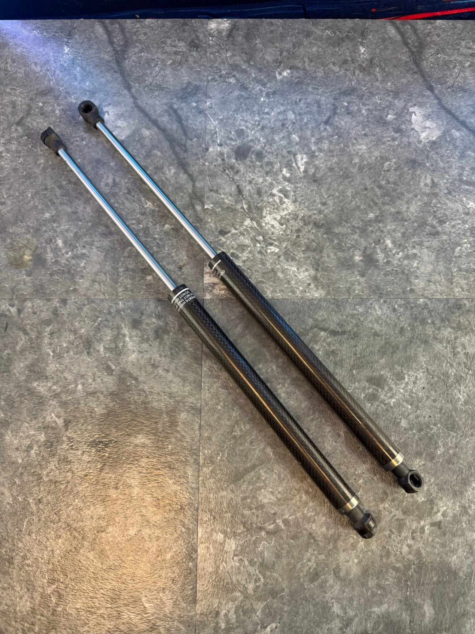 2002-2007 Subaru Impreza WRX STi Carbon Fiber Hood Struts N2