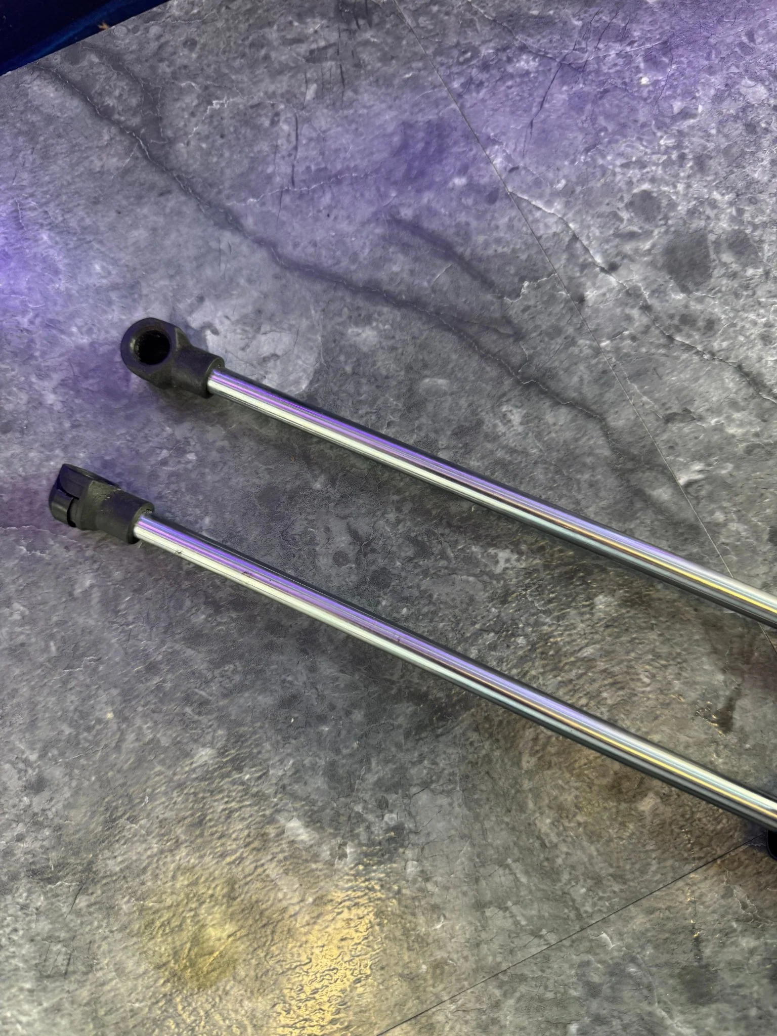 2002-2007 Subaru Impreza WRX STi Carbon Fiber Hood Struts N2 - Image 4