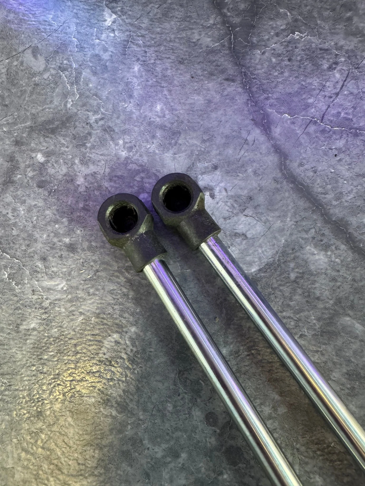 2002-2007 Subaru Impreza WRX STi Carbon Fiber Hood Struts N2 - Image 5