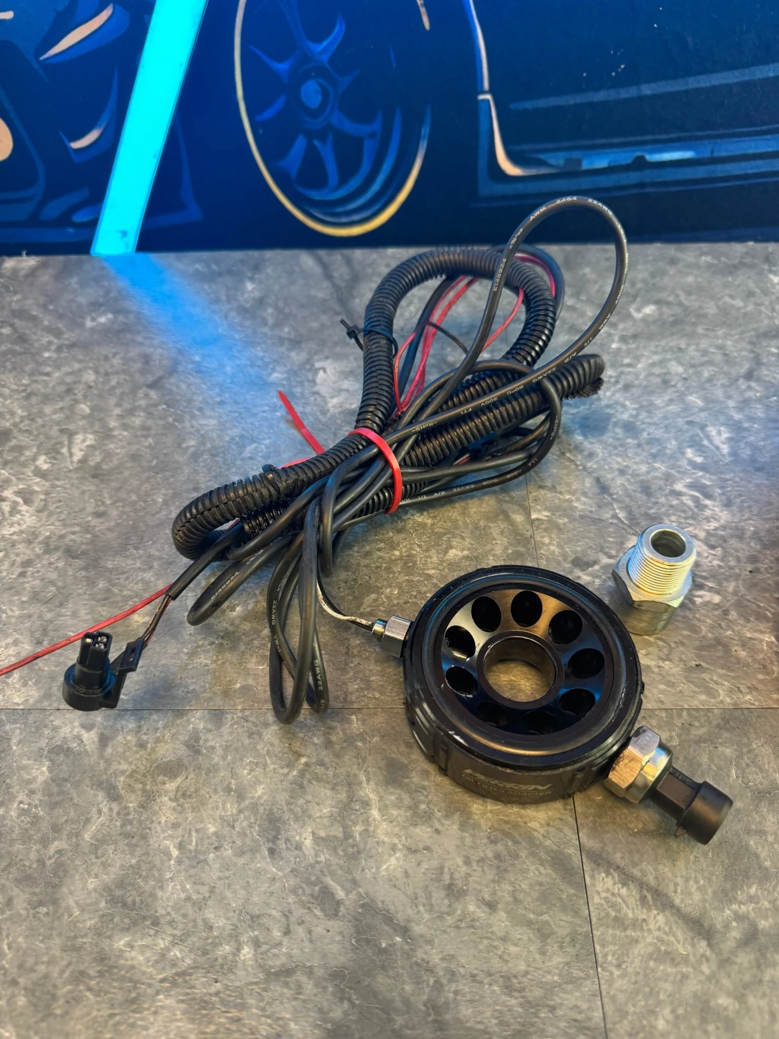 2002-2007 Subaru Impreza WRX STi Glowshift Gauge Kit Boost Oil Pressure/Temp With Perrin Sandwich Plate And Sensors Kit P1 - Image 2