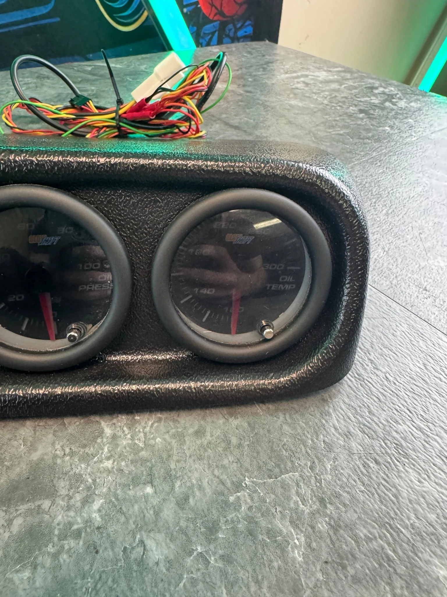 2002-2007 Subaru Impreza WRX STi Glowshift Gauge Kit Boost Oil Pressure/Temp With Perrin Sandwich Plate And Sensors Kit P1 - Image 8