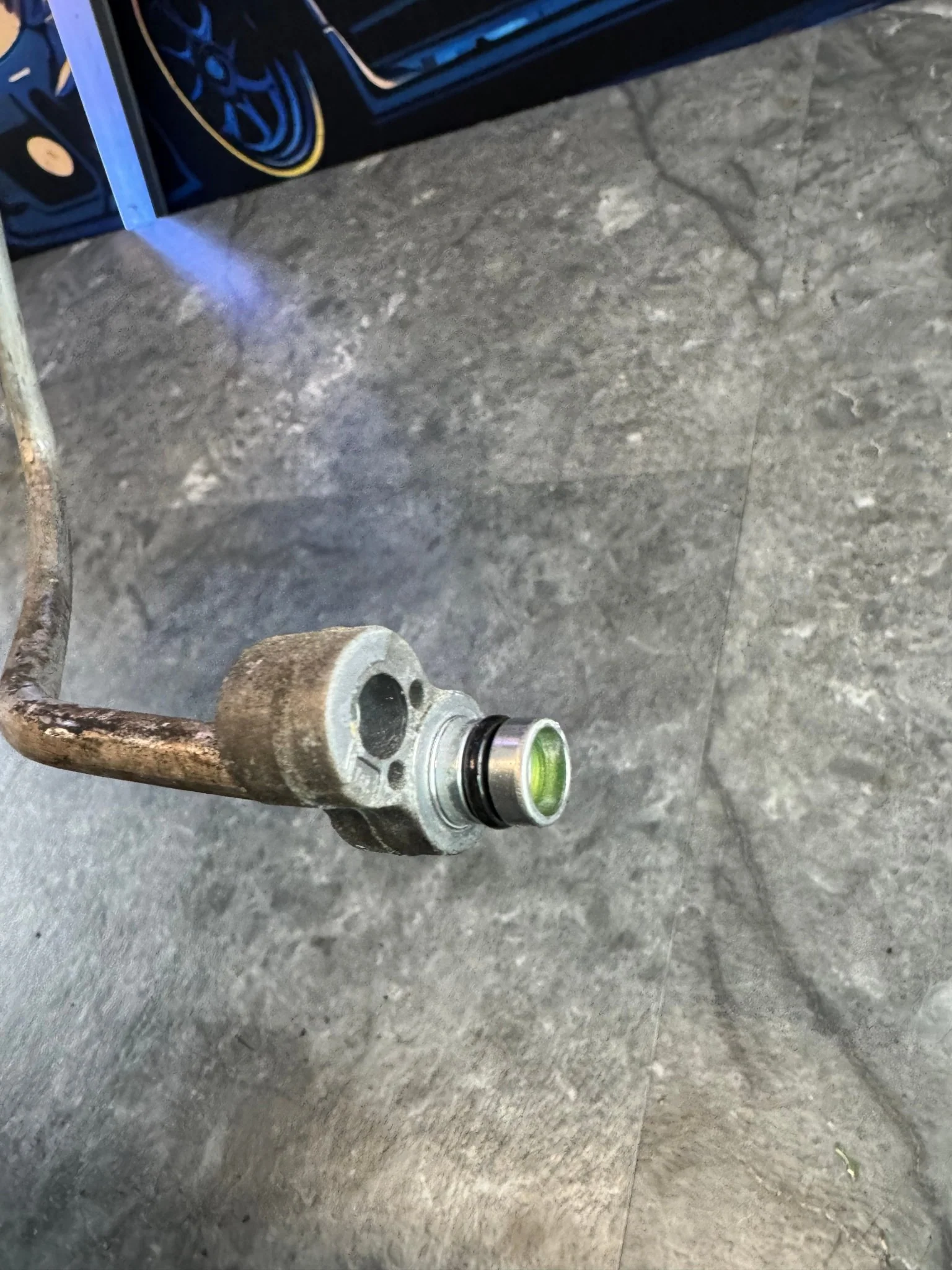 2002-2007 Subaru Impreza WRX STI OEM AC Line Hose 73431FE071 T1 - Image 2
