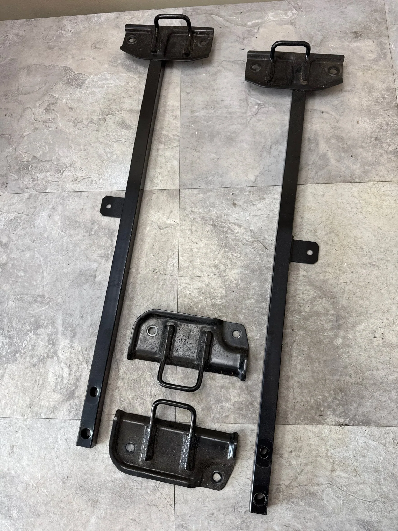 2002-2007 Subaru Impreza WRX STi OEM Full Rear Seat Bracket Set J1