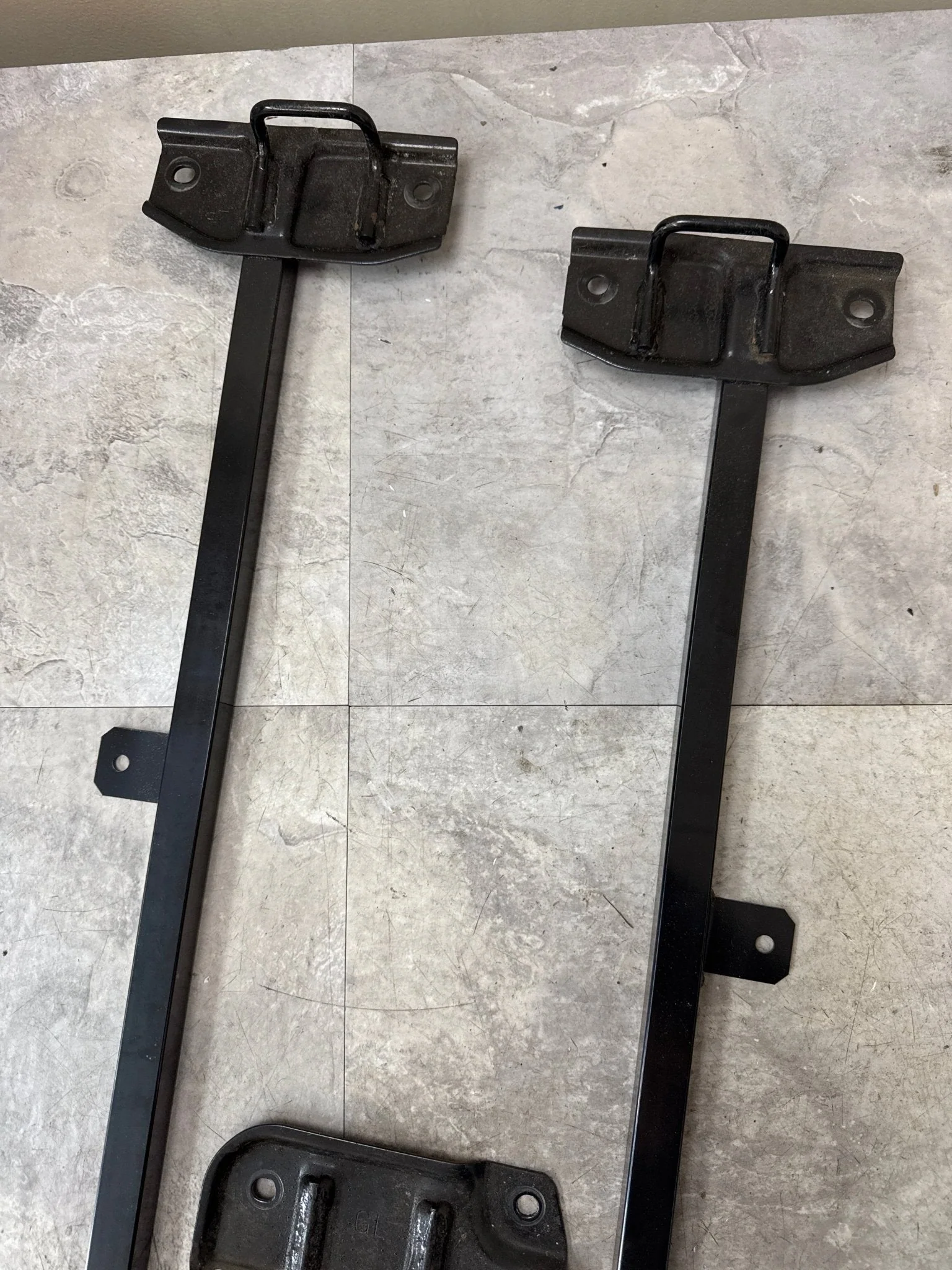 2002-2007 Subaru Impreza WRX STi OEM Full Rear Seat Bracket Set J1 - Image 3