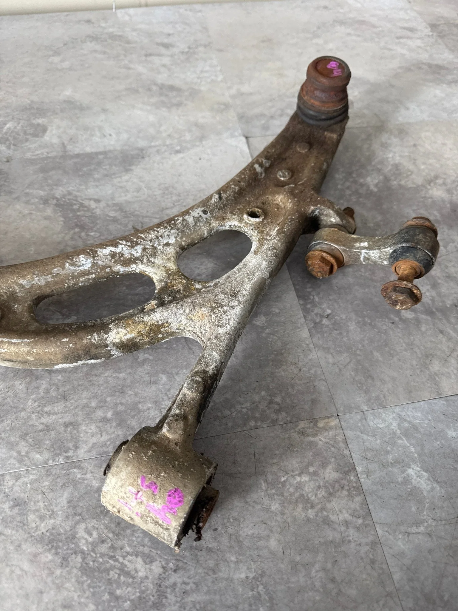 2002-2007 Subaru Impreza WRX STi OEM LH Control Arm D4 - Image 4