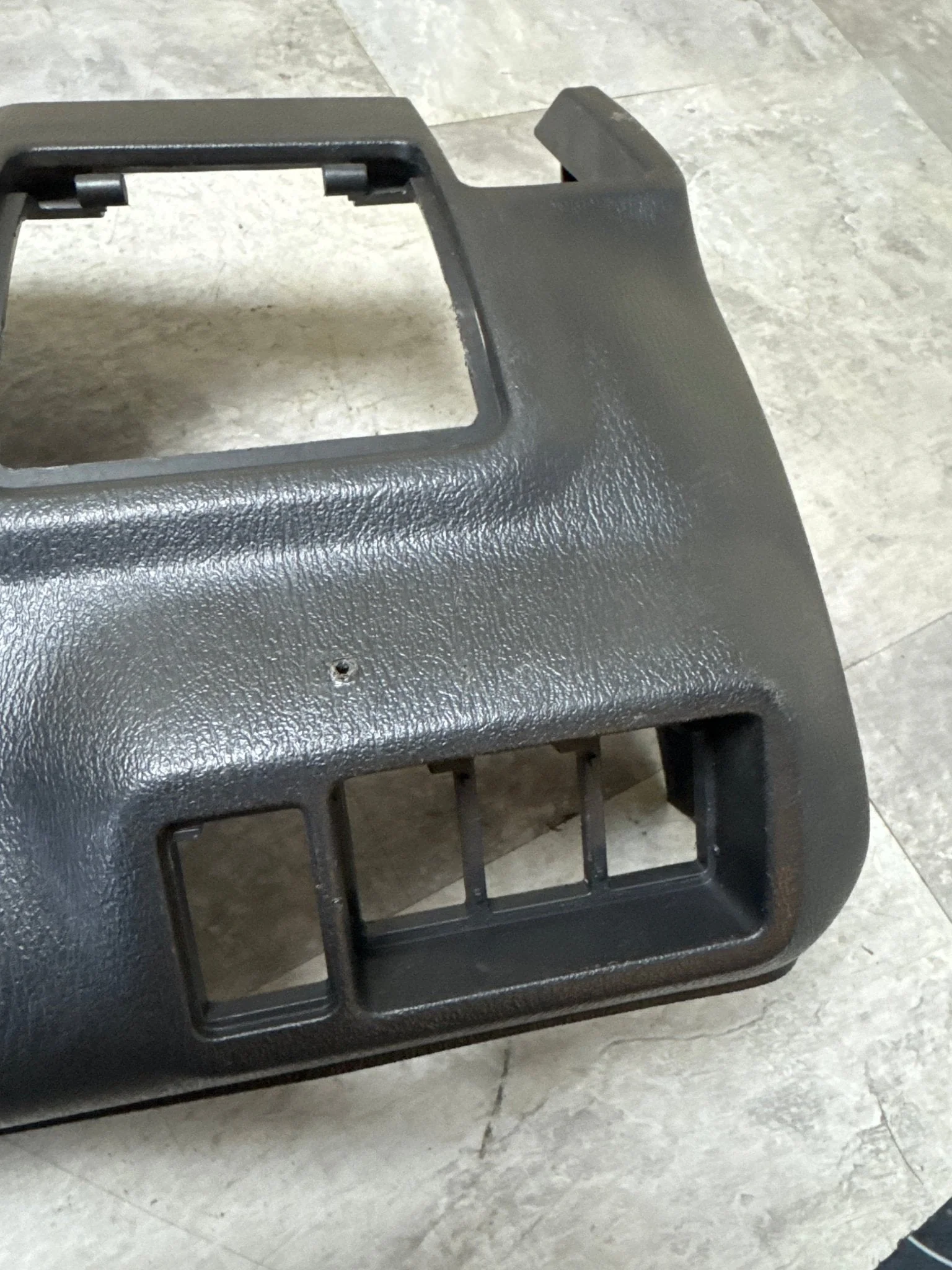 2002-2007 Subaru Impreza WRX STi OEM Under Dash Steering Wheel Kick Trim J2 - Image 2