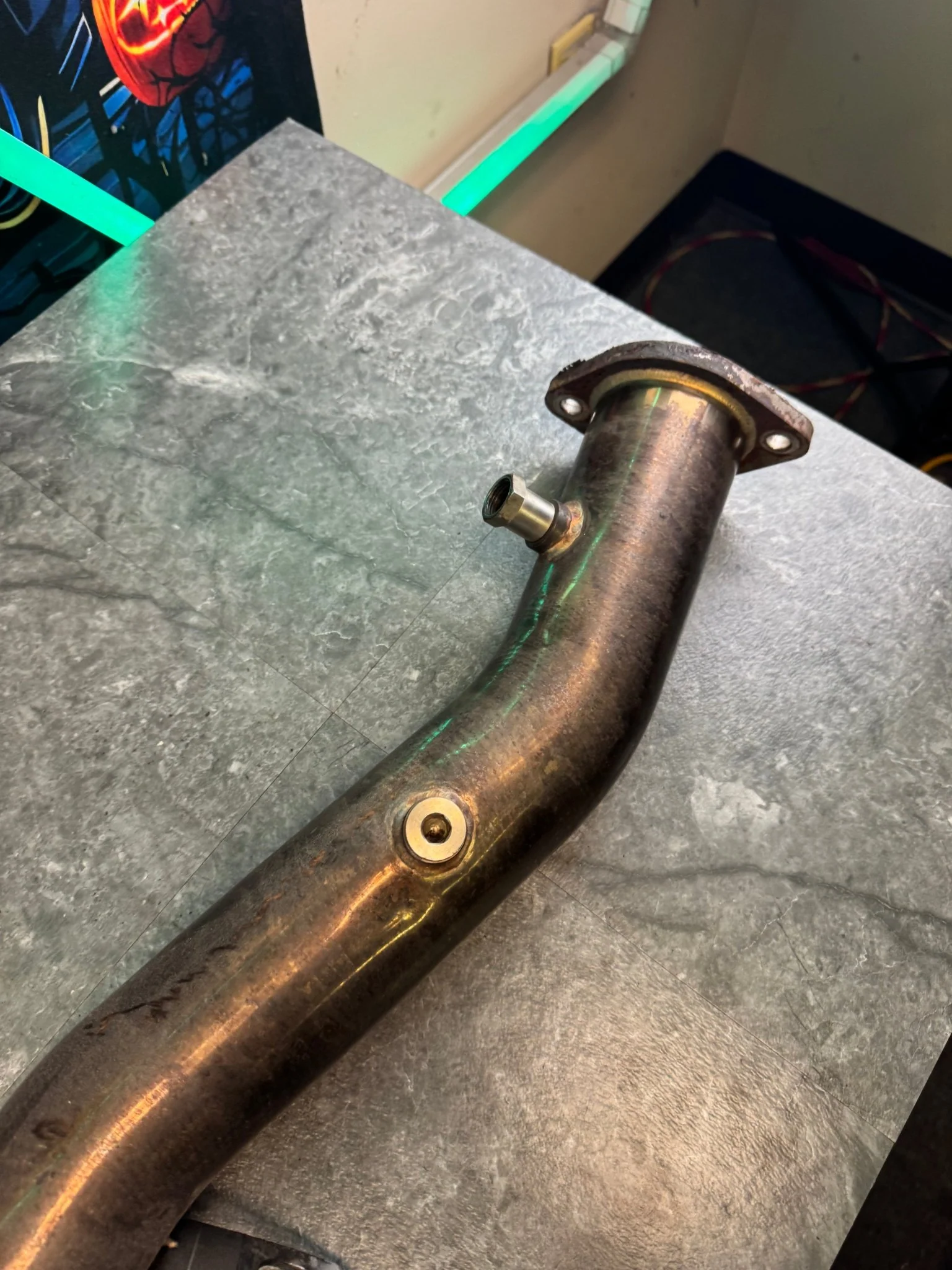 2002-2007 Subaru WRX / 2004-2007 Subaru WRX STi Tomei Catless Bellmouth Extreme ST Performance Dual Bung Downpipe N5 - Image 7
