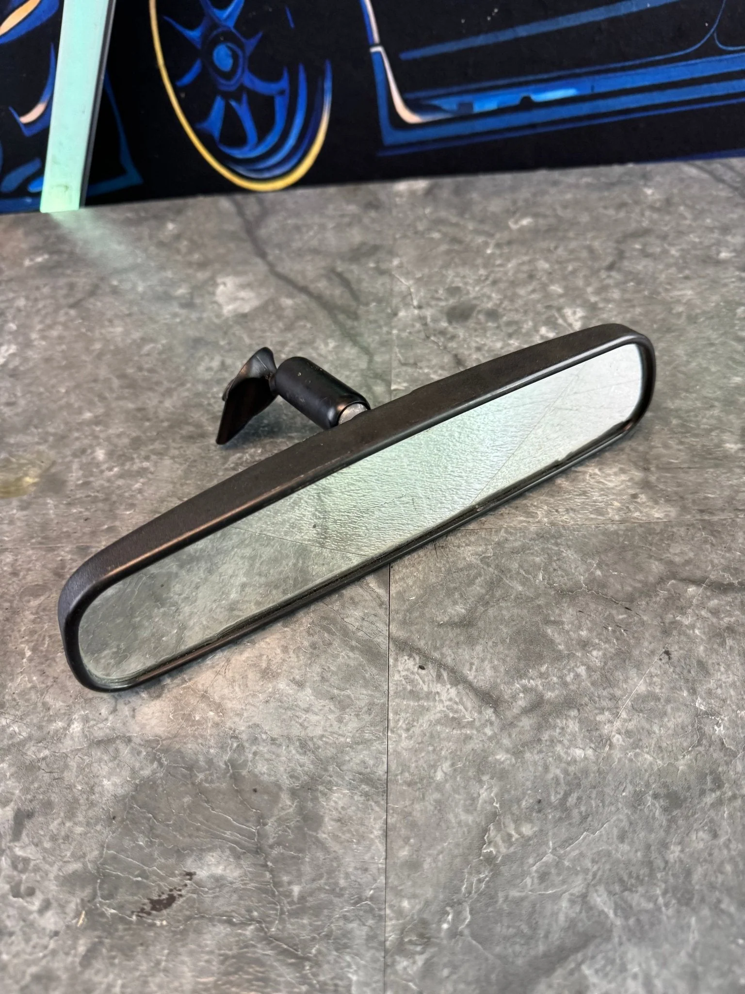2002-2007 Subaru WRX STi OEM Center Rear View Mirror G6