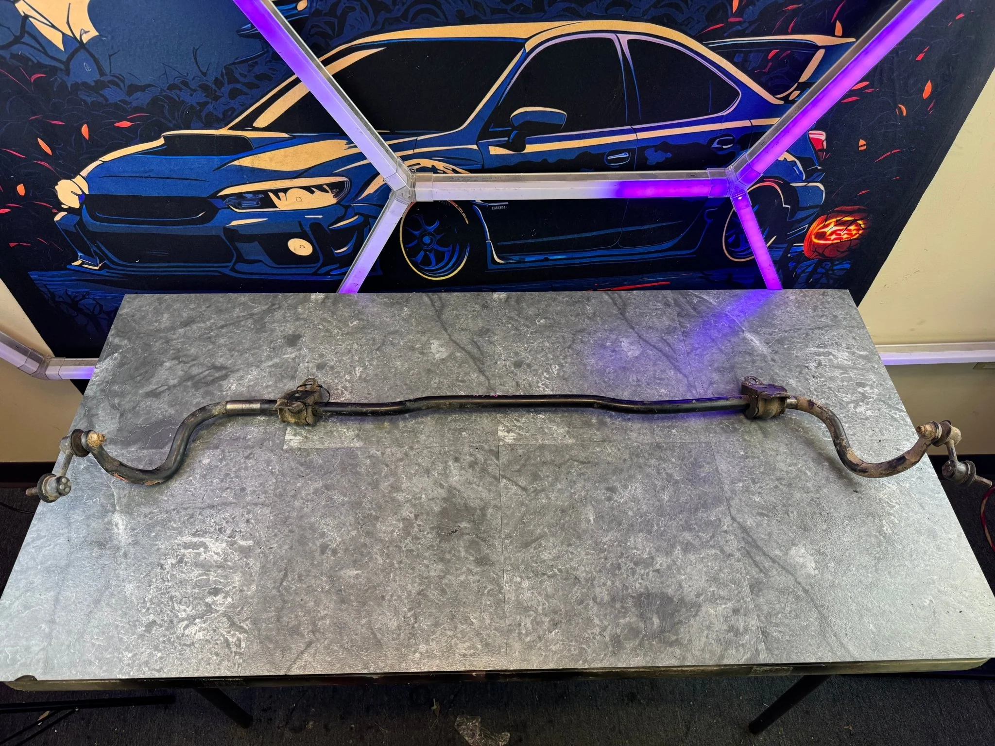2002-2007 Subaru WRX Wagon OEM Rear Swaybar P6 - Image 5