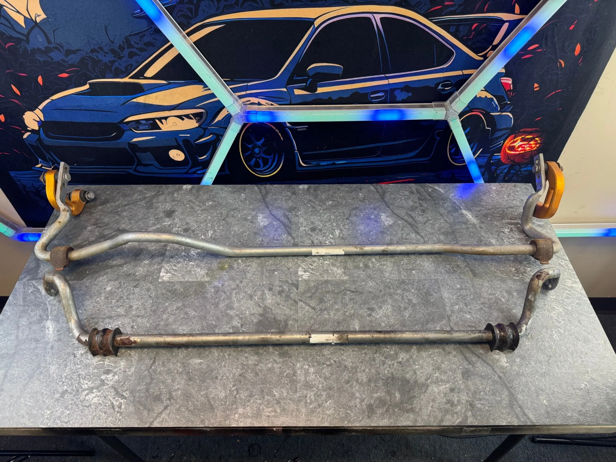 2002-2007 Subaru WRX Whiteline Front And Rear Swaybar Kit 22mm P6