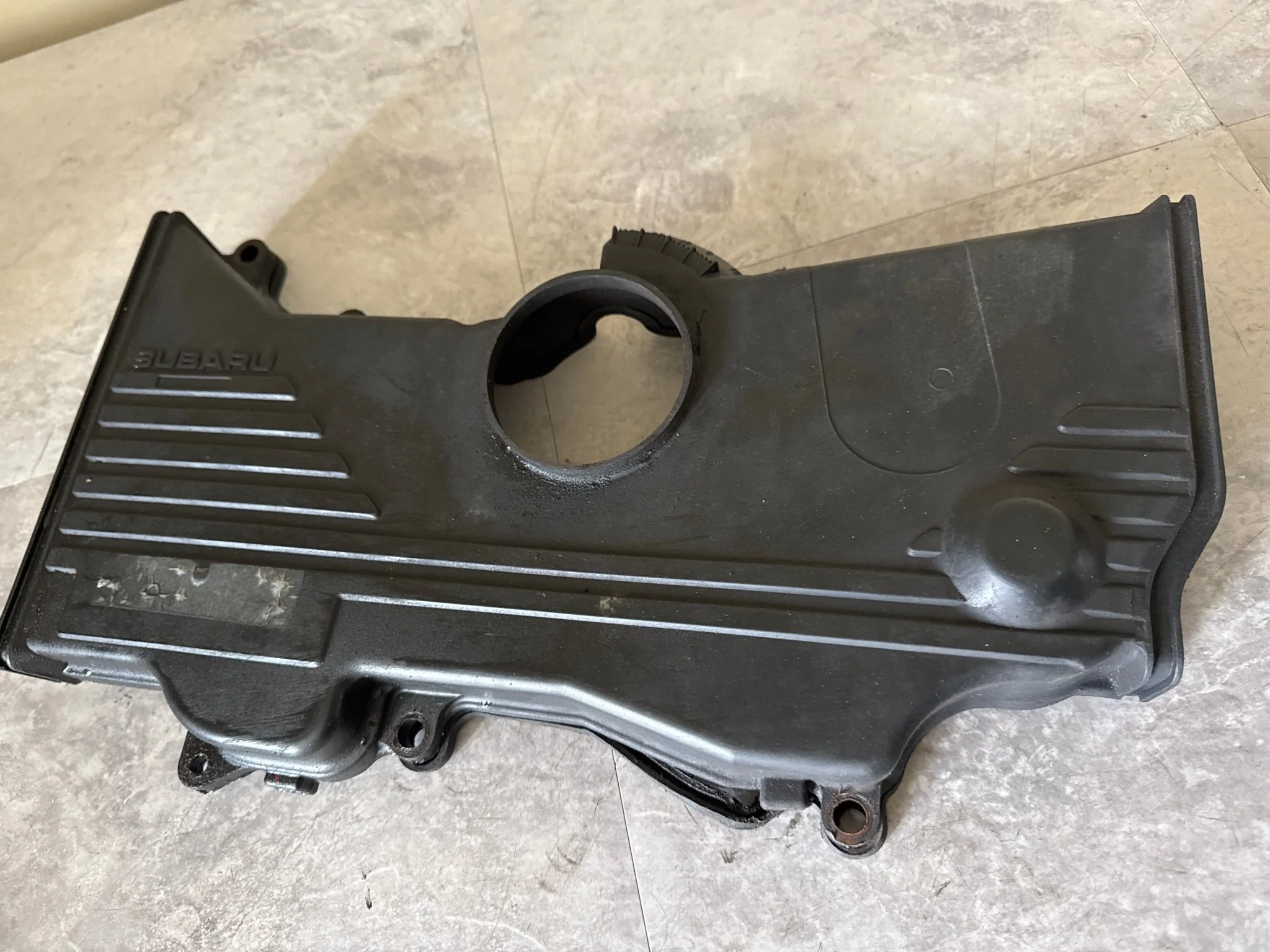 2002-2014 Subaru Engine Timing Cover OEM Front Cover Belt (d)