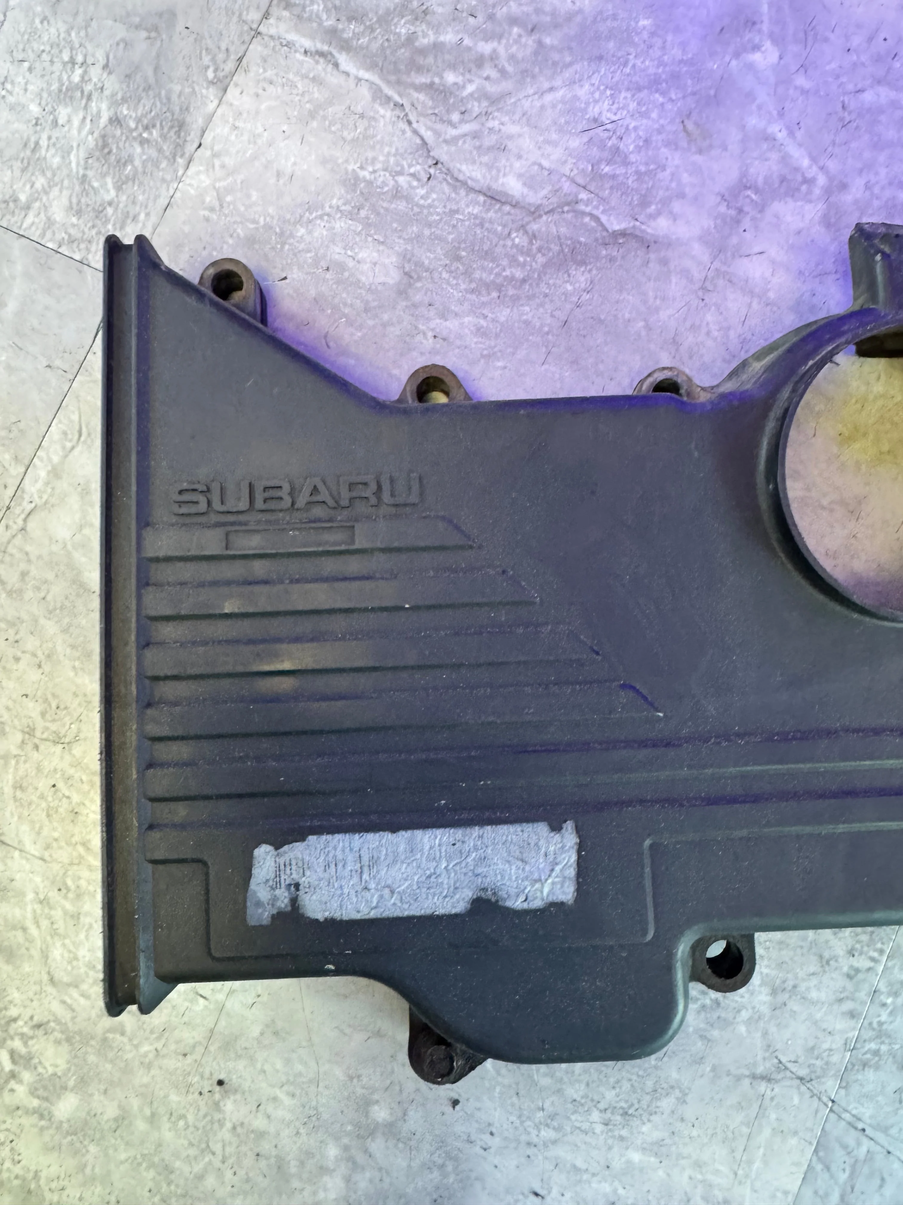 2002-2014 Subaru Center Engine Timing OEM Cover Front Cover Belt Y5 - Image 2