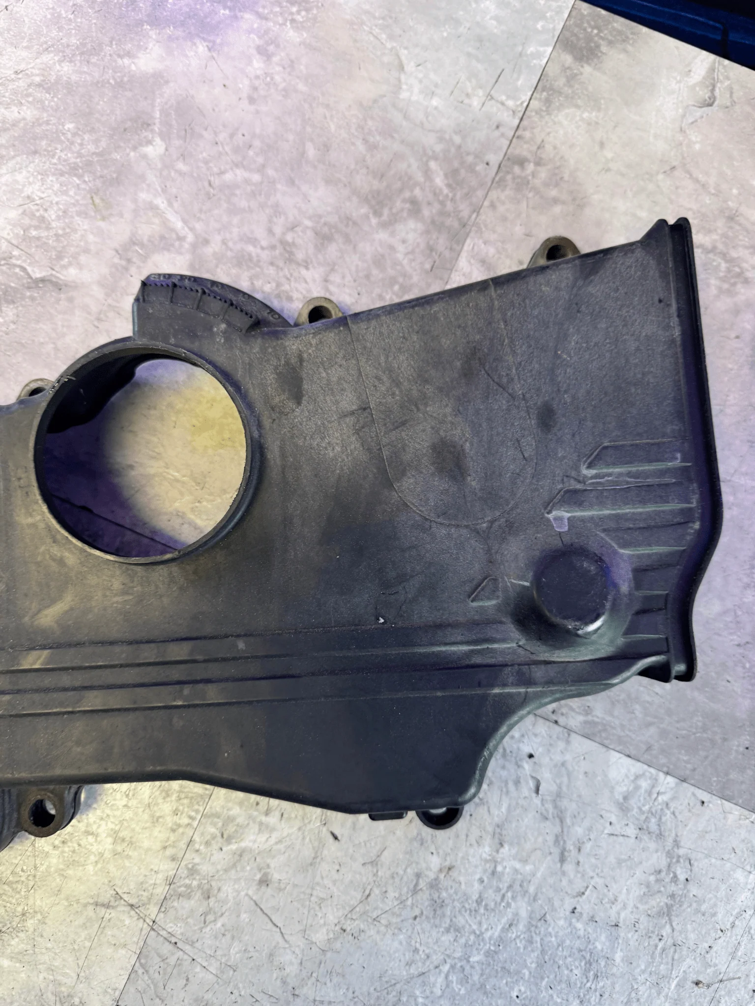 2002-2014 Subaru Center Engine Timing OEM Cover Front Cover Belt Y5 - Image 3