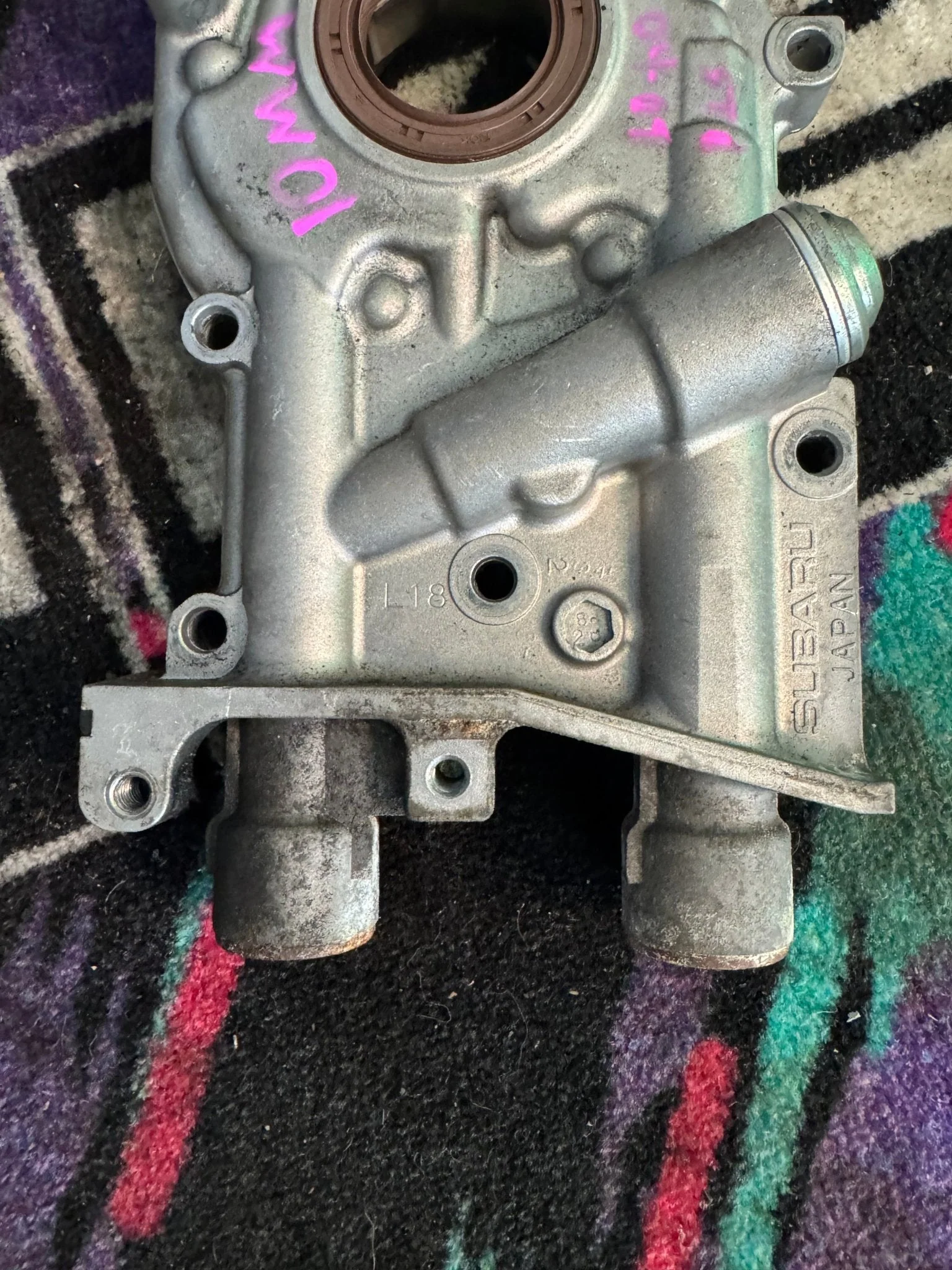 2002-2014 Subaru WRX And 2004-2007 Subaru STi OEM 10mm Oil Pump Assembly Y3 - Image 2