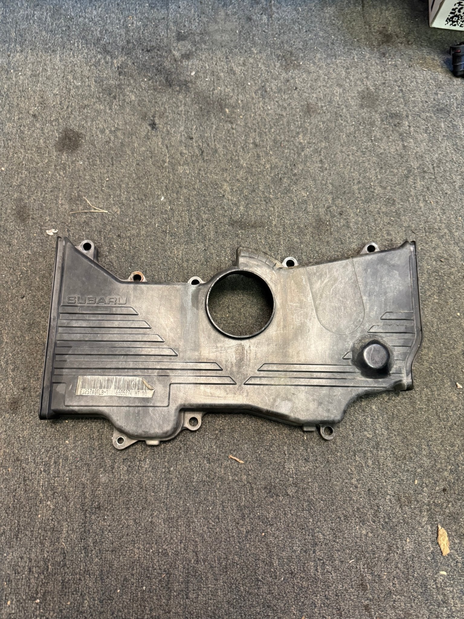 2002-2021 Subaru Center Engine Timing OEM Cover Front Cover Belt Y5