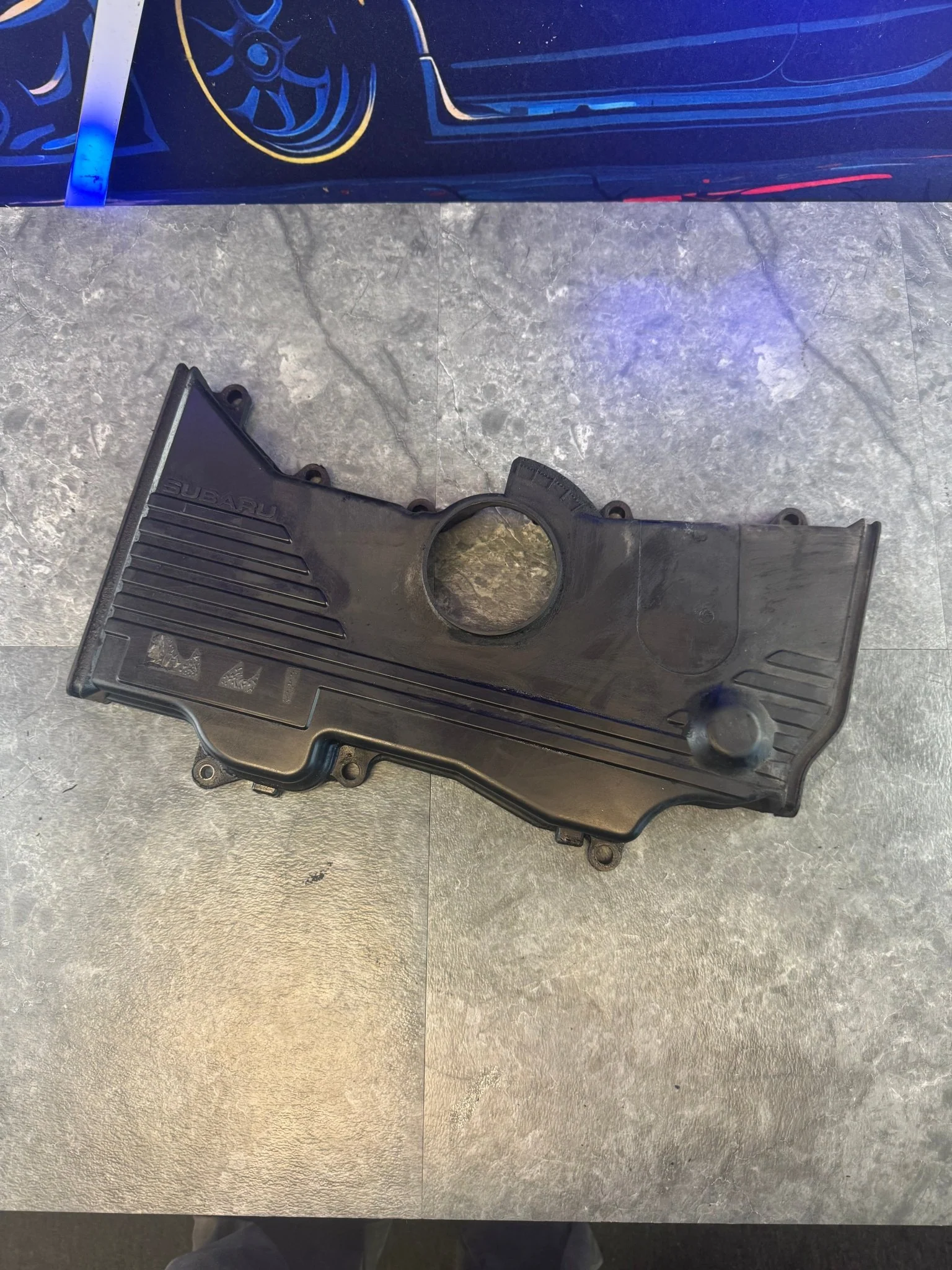 2002-2021 Subaru Center Engine Timing OEM Cover Front Cover Belt Y5