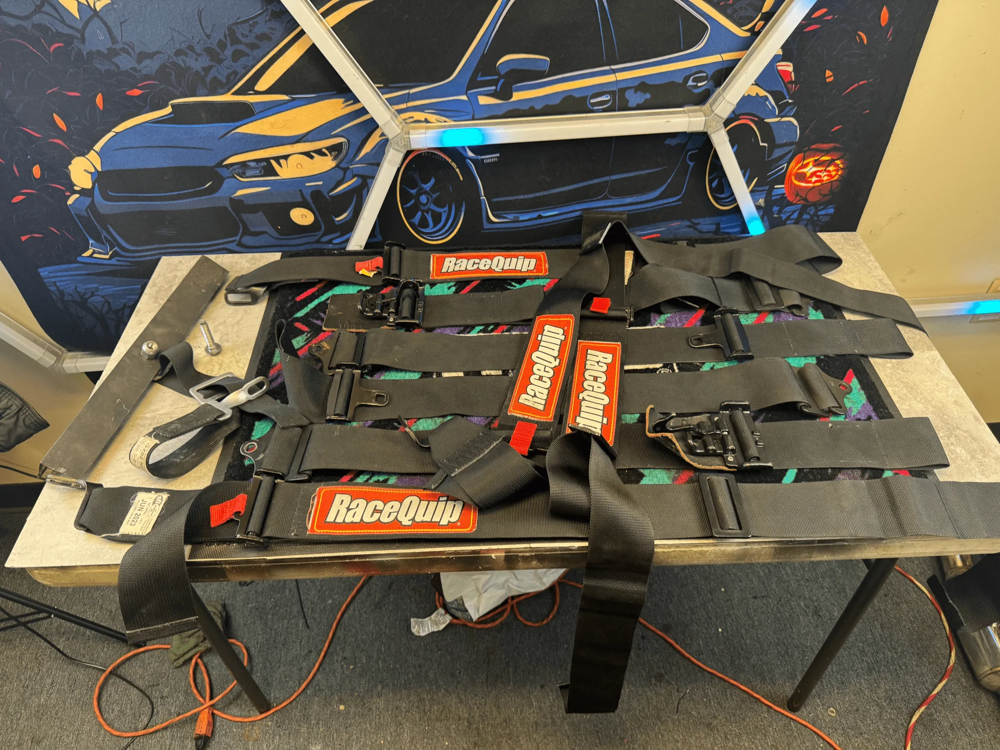 2002-2021 Subaru WRX STi Racequip 6-Point Racing Harness P7