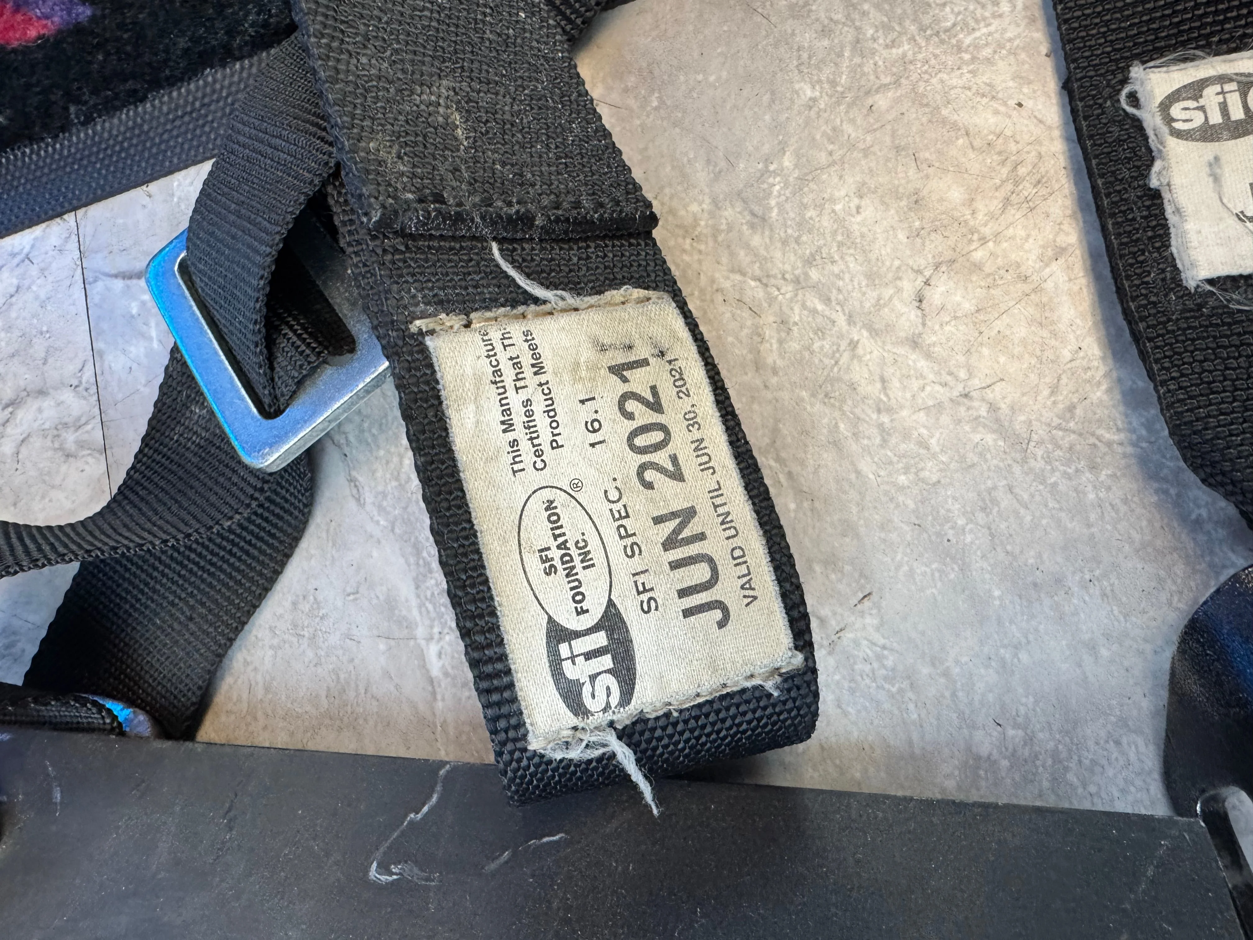 2002-2021 Subaru WRX STi Racequip 6-Point Racing Harness P7 - Image 6