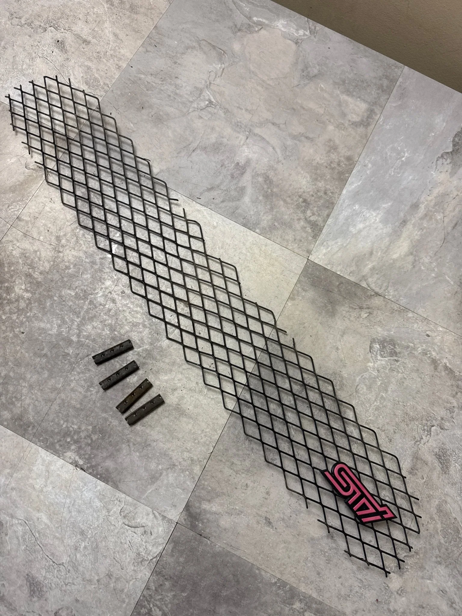 2004-2005 Subaru Impreza WRX STi OEM Grille Mesh w/ Emblem I3
