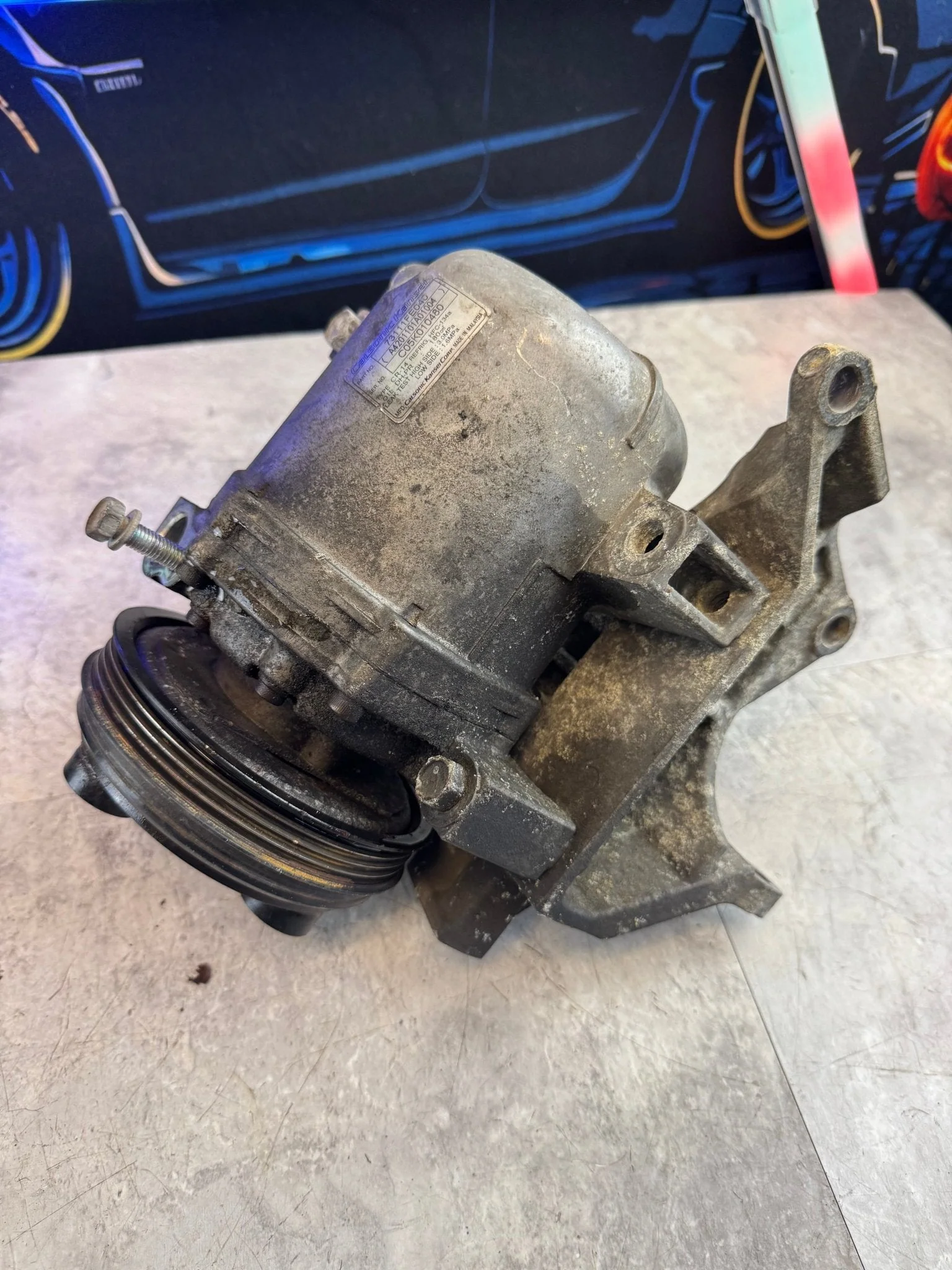 2004-2007 Subaru Impreza WRX STi AC Compressor M5 - Image 6