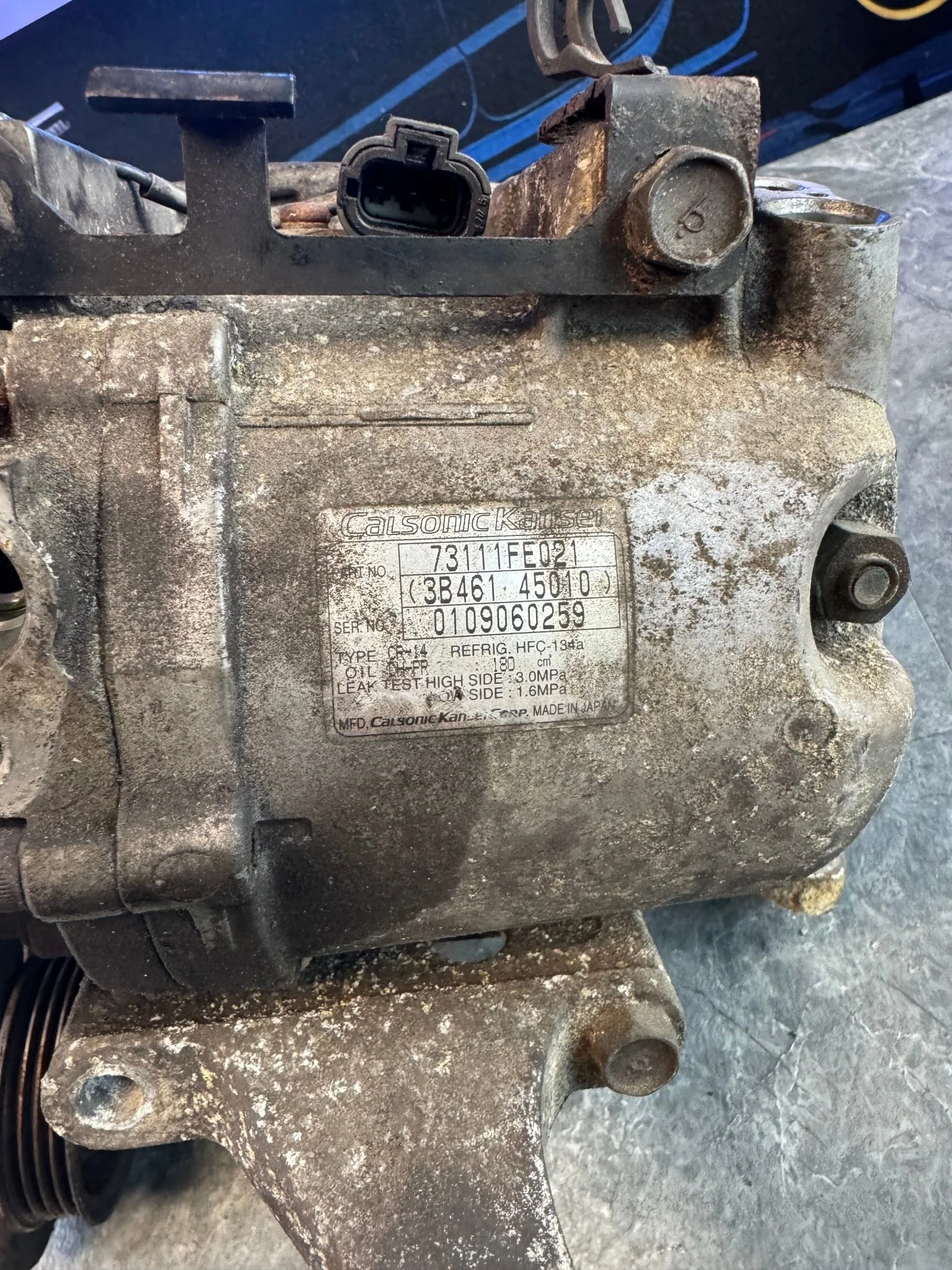 2004-2007 Subaru Impreza WRX STi AC Compressor M5 - Image 4