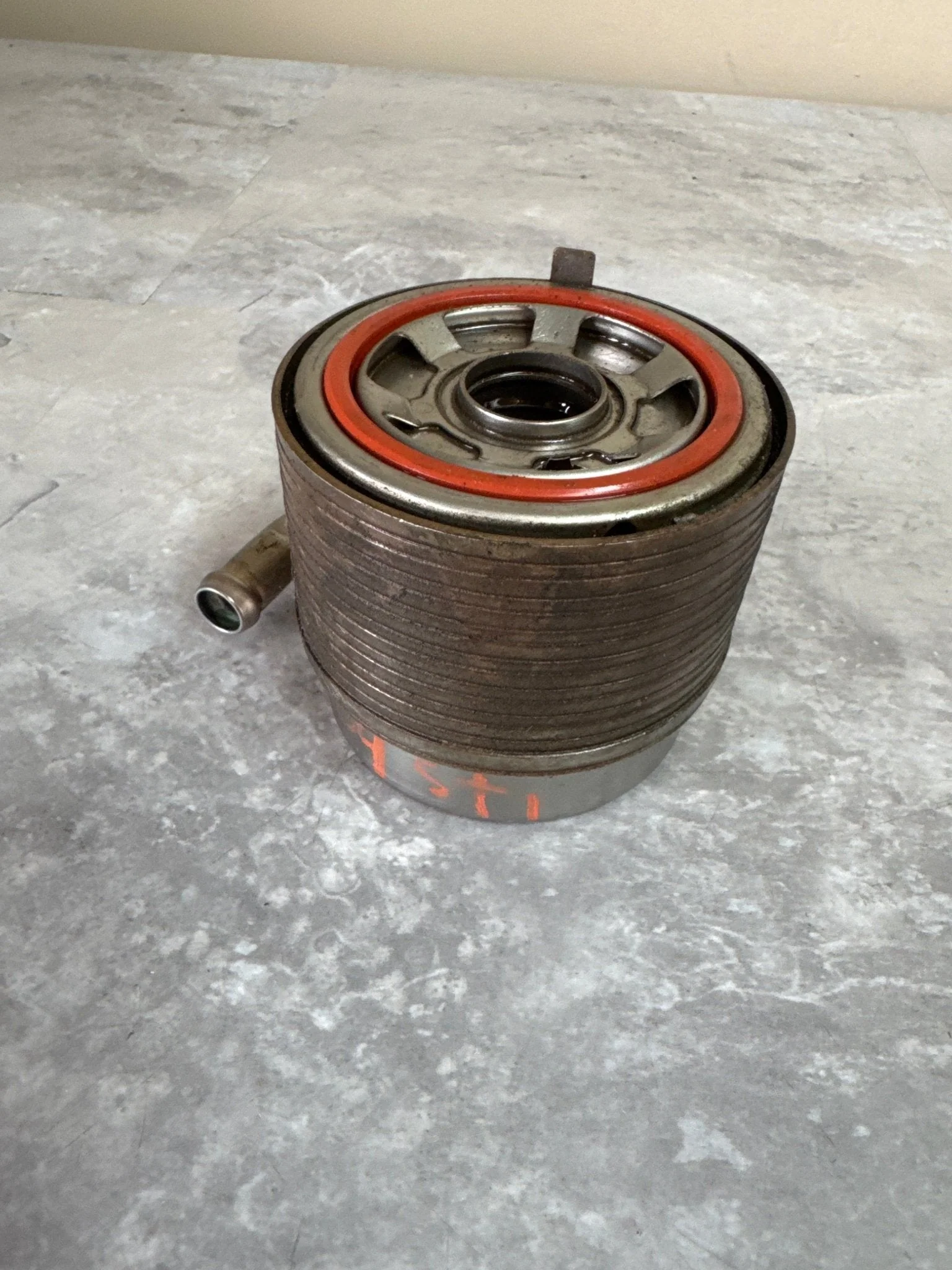 2004-2007 Subaru Impreza WRX STi OEM Engine Oil Cooler J3 - Image 2