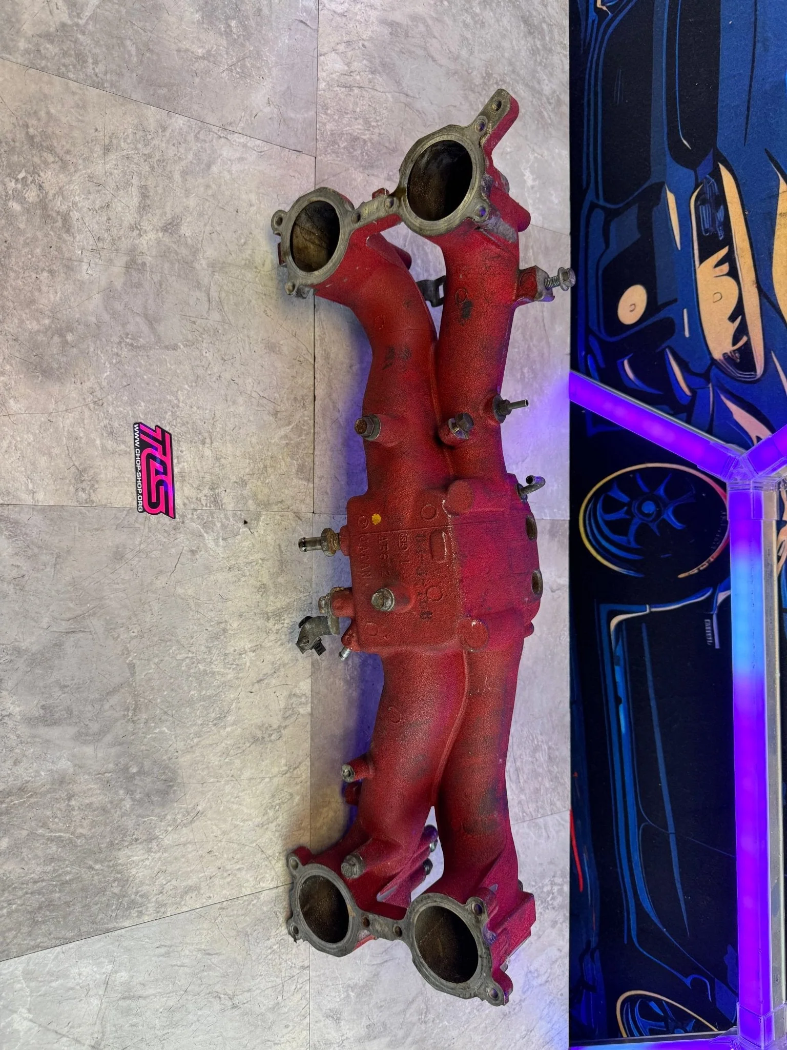 2004-2007 Subaru Impreza WRX STi OEM Intake Manifold Assembly E5 - Image 5