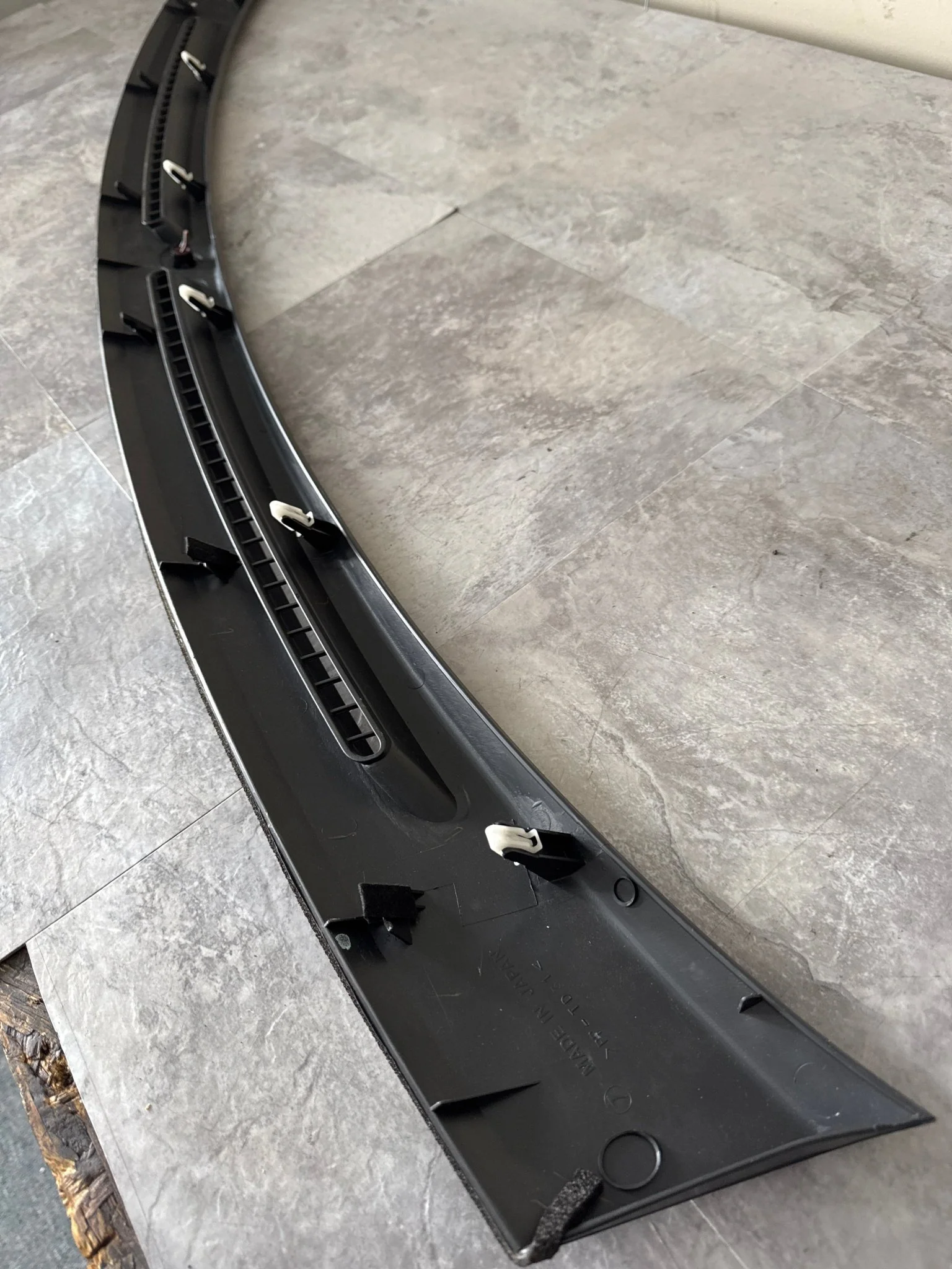 2004-2007 Subaru Impreza WRX STi OEM Interior Front Dash Defrost Vents Trim (2) - Image 4