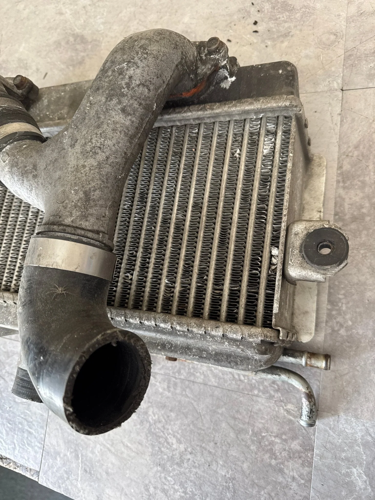 2004-2007 Subaru Impreza WRX STI OEM Top Mount Intercooler Assembly TMIC H4 - Image 7