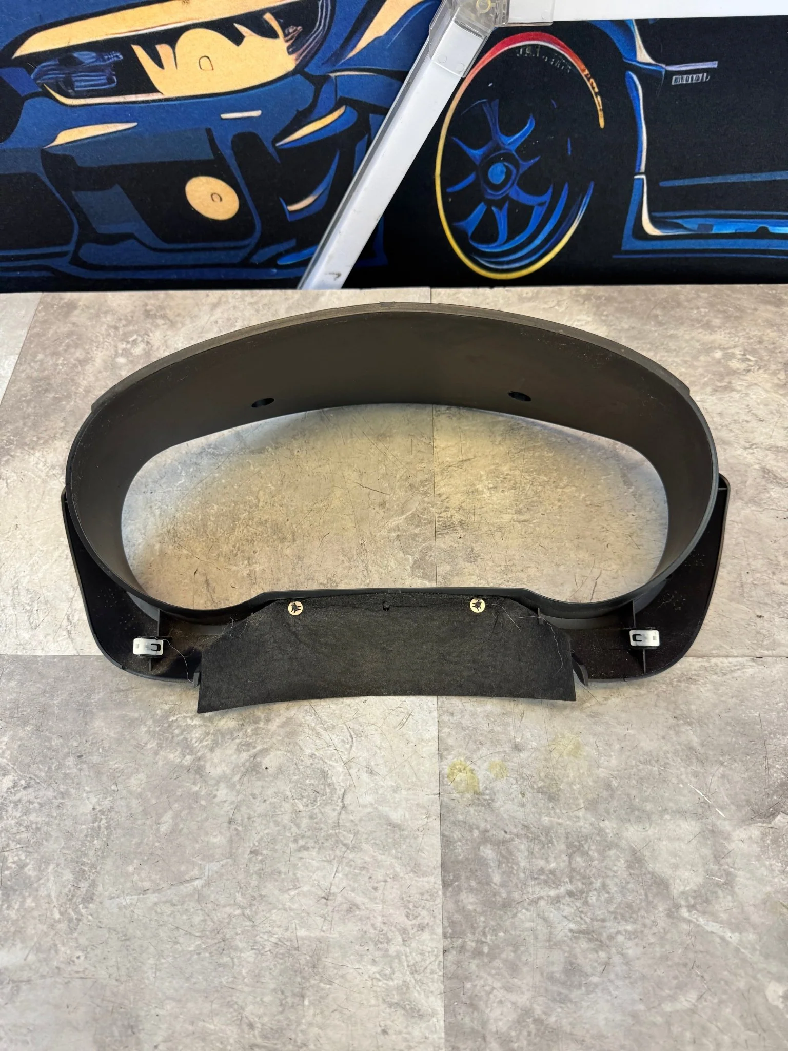 2004-2007 Subaru WRX STi Gauge Cluster Trim Bezel Surround M3 - Image 3