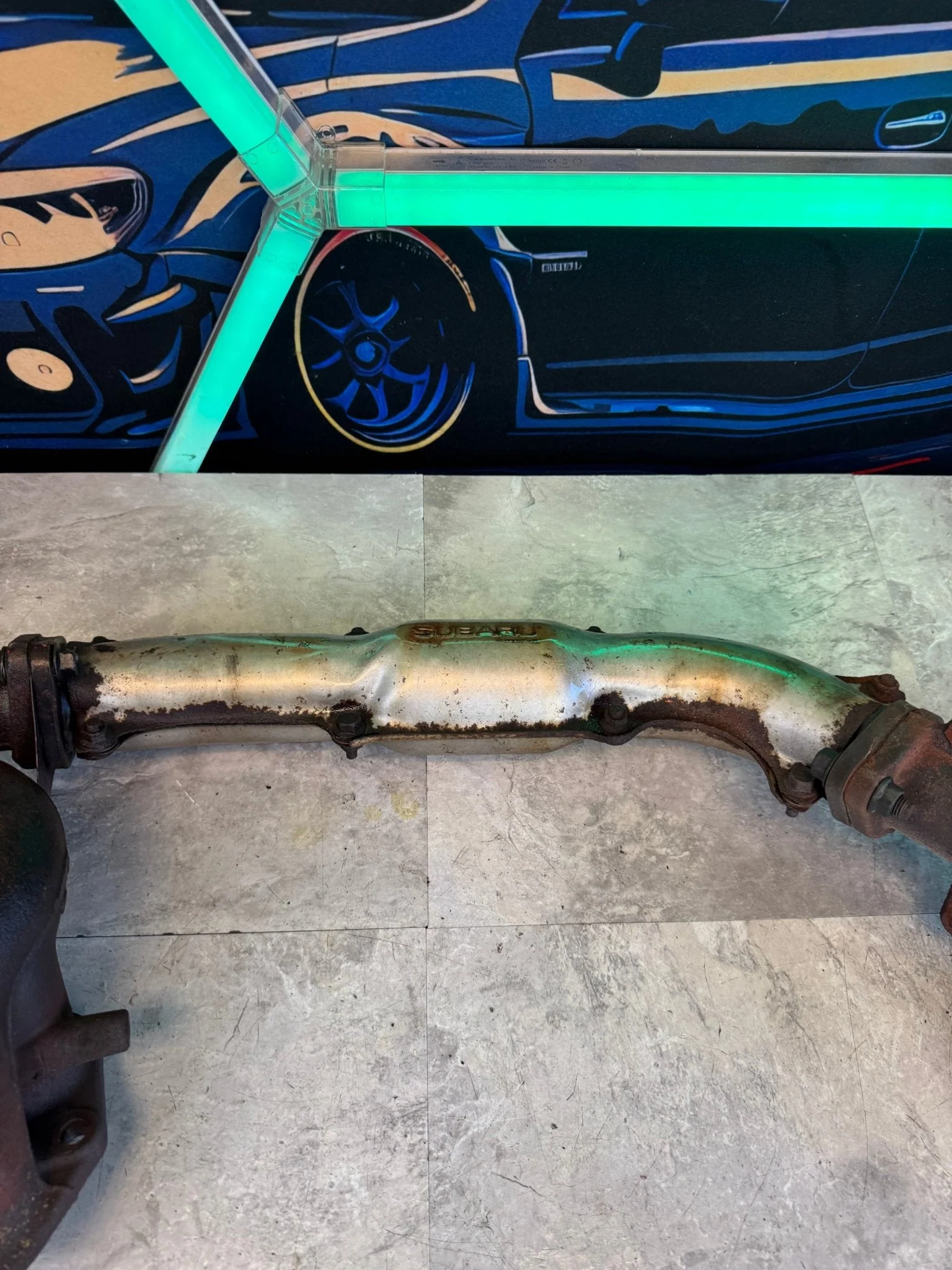 2004-2021 Subaru Impreza WRX OEM Exhaust Manifold Headers USDM EJ255 EJ257 EJ205 Turbo H1 - Image 3
