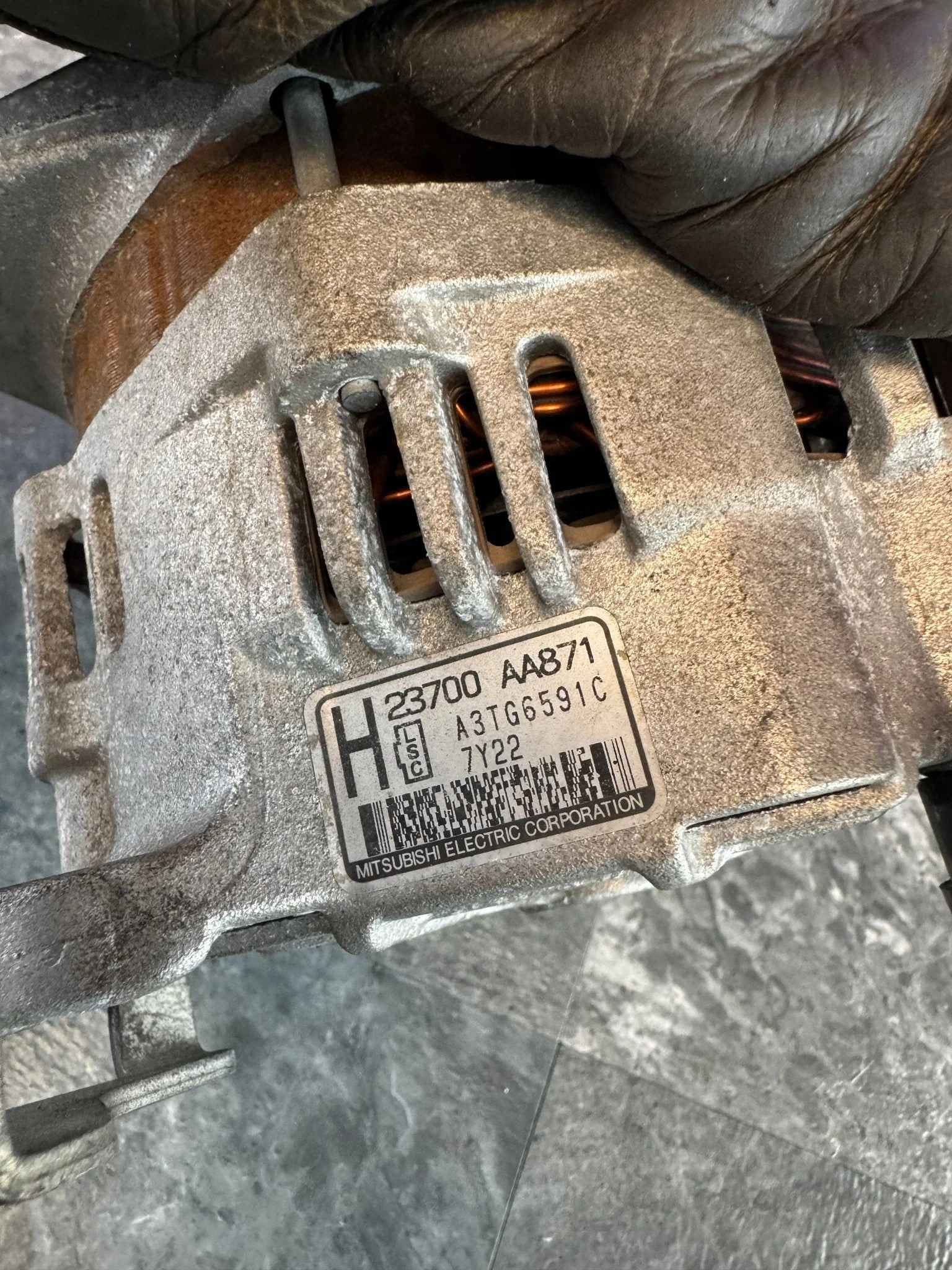 2004-2021 Subaru Impreza WRX STi OEM Alternator N1 - Image 3