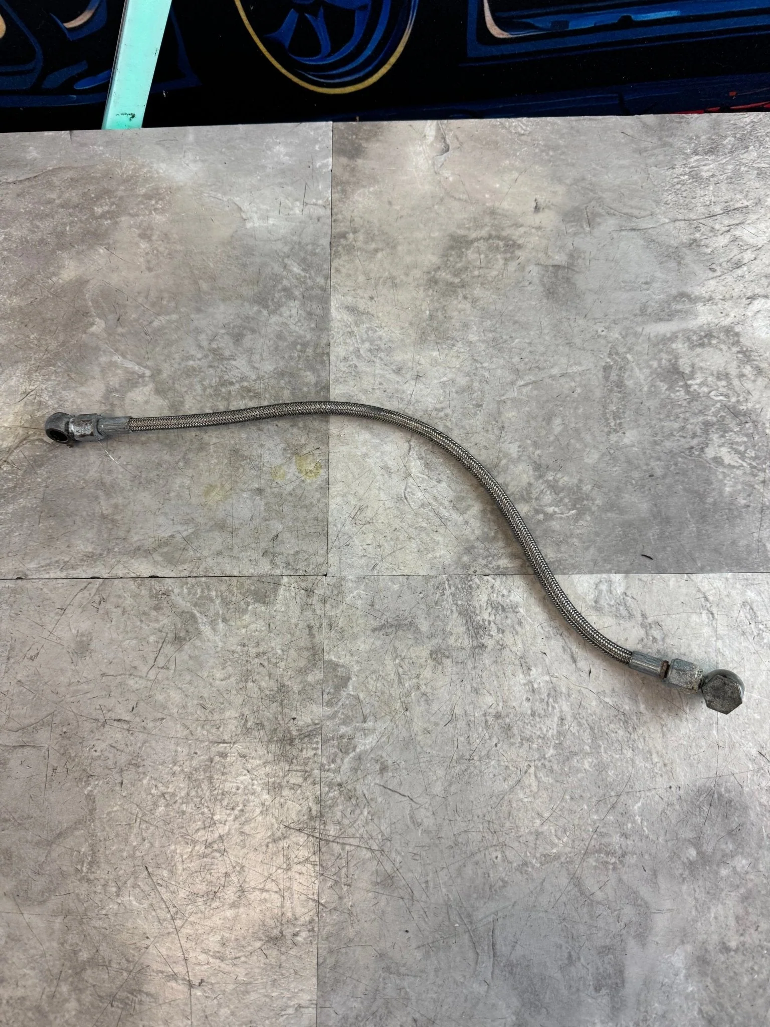 2004-2021 Subaru Impreza WRX STi Stainless Steel Braided Turbo Oil Feed Line K2
