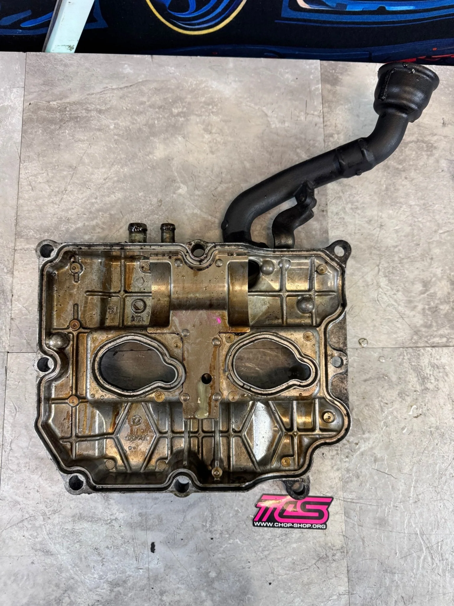 2004-2021 Subaru WRX STi Engine Valve Cover With Oil Fill Tube No Cap OEM Drivers Side / Y6 - Image 4