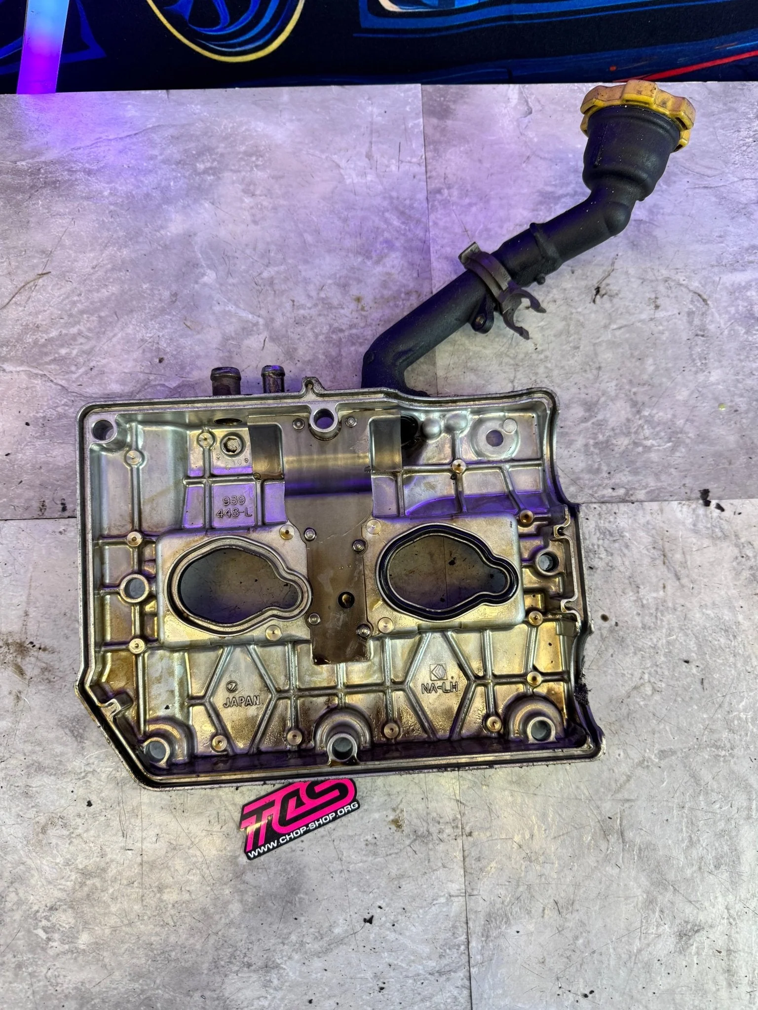 2004-2021 Subaru WRX STi Engine Valve Cover With Oil Fill Tube OEM Drivers Side / Y6 - Image 3