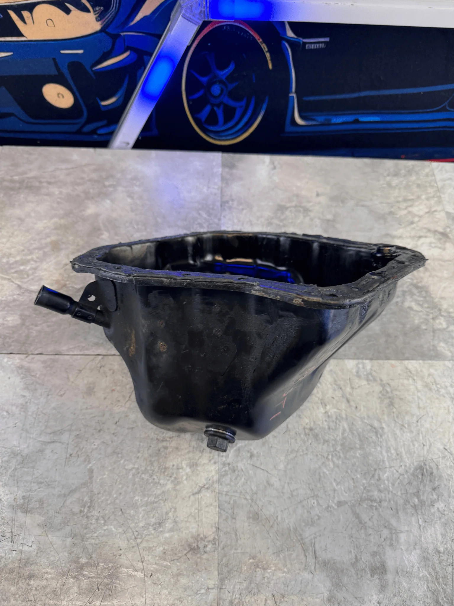 2004-2021 Subaru WRX STi OEM Oil Pan Y2 - Image 5