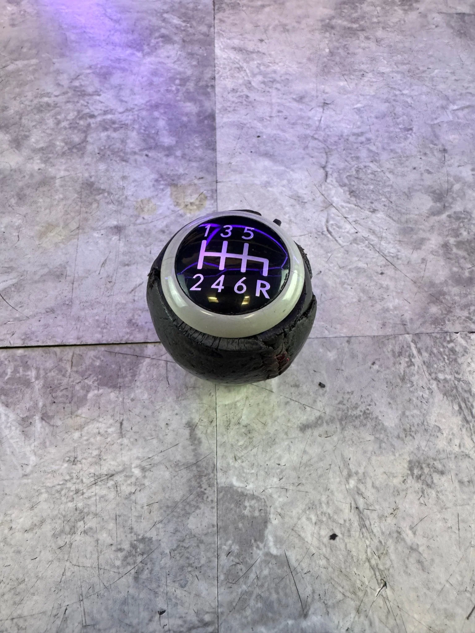 2004-2021 Subaru WRX STi OEM Shift Knob 6MT Manual Transmission Rough Shape N2